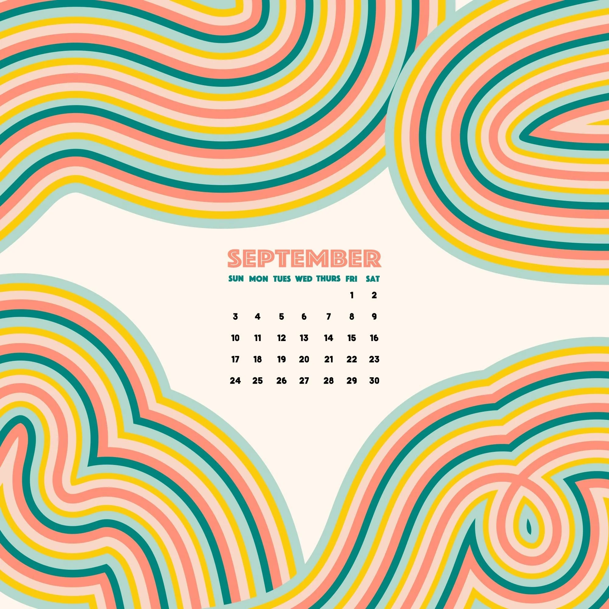 Free Wallpaper Design for september 2023