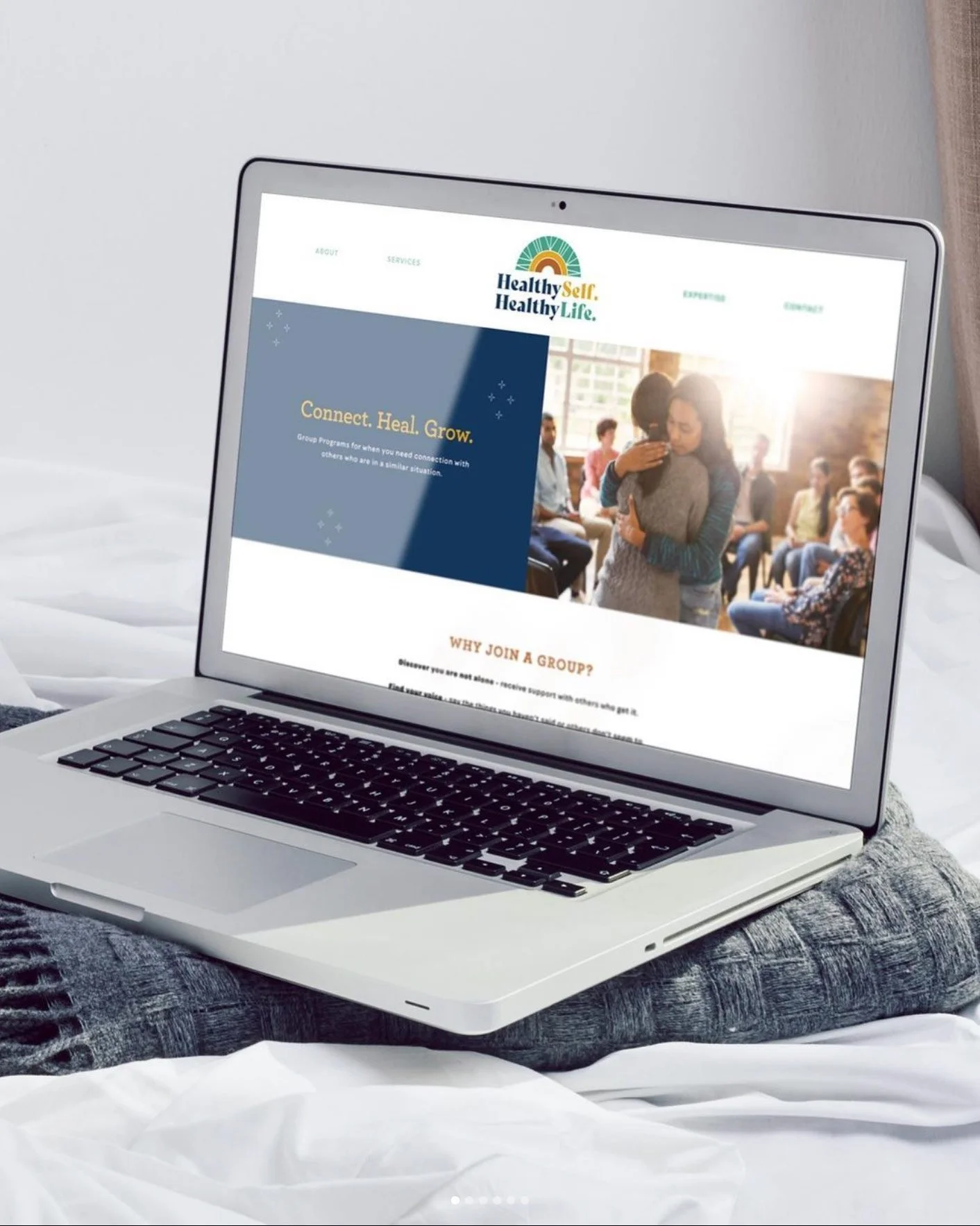 Free Wallpaper for December 2023 | Six Leaf Design | Freelance Graphic + Logo + Brand + Web Designer | Denver, Colorado