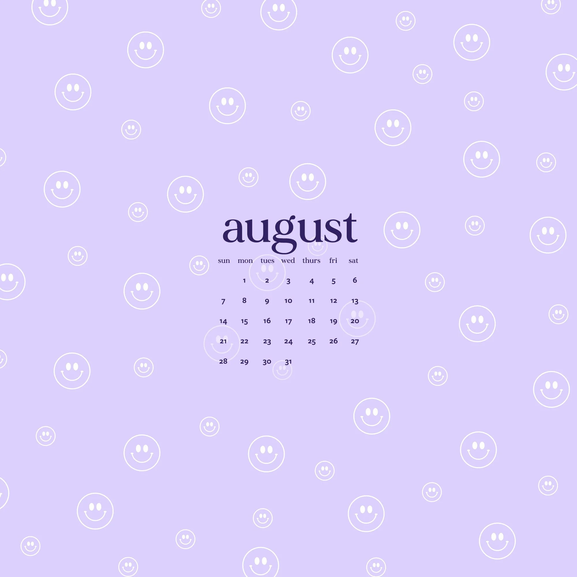 Free Wallpaper for August 2022