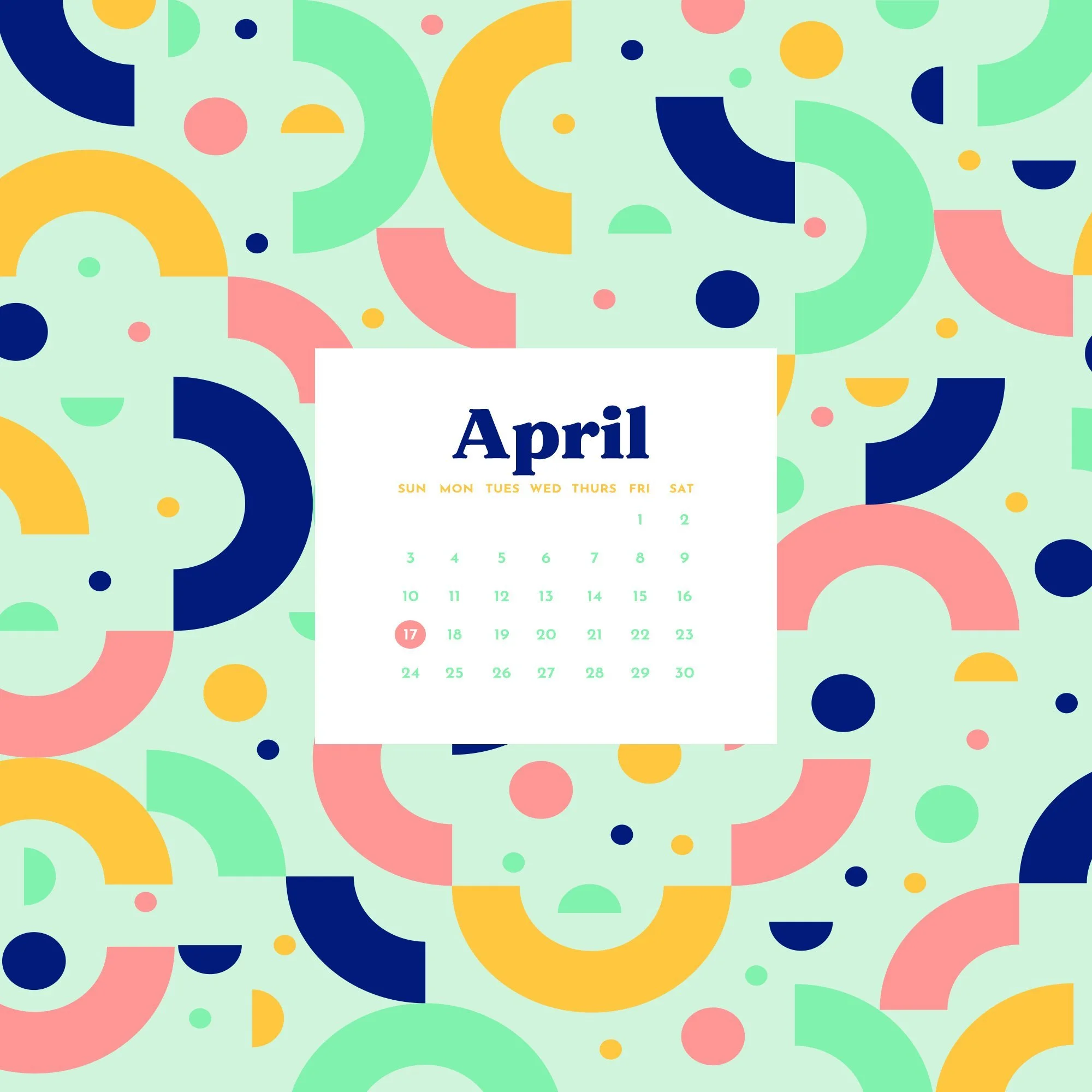 Free Wallpaper for April 2022