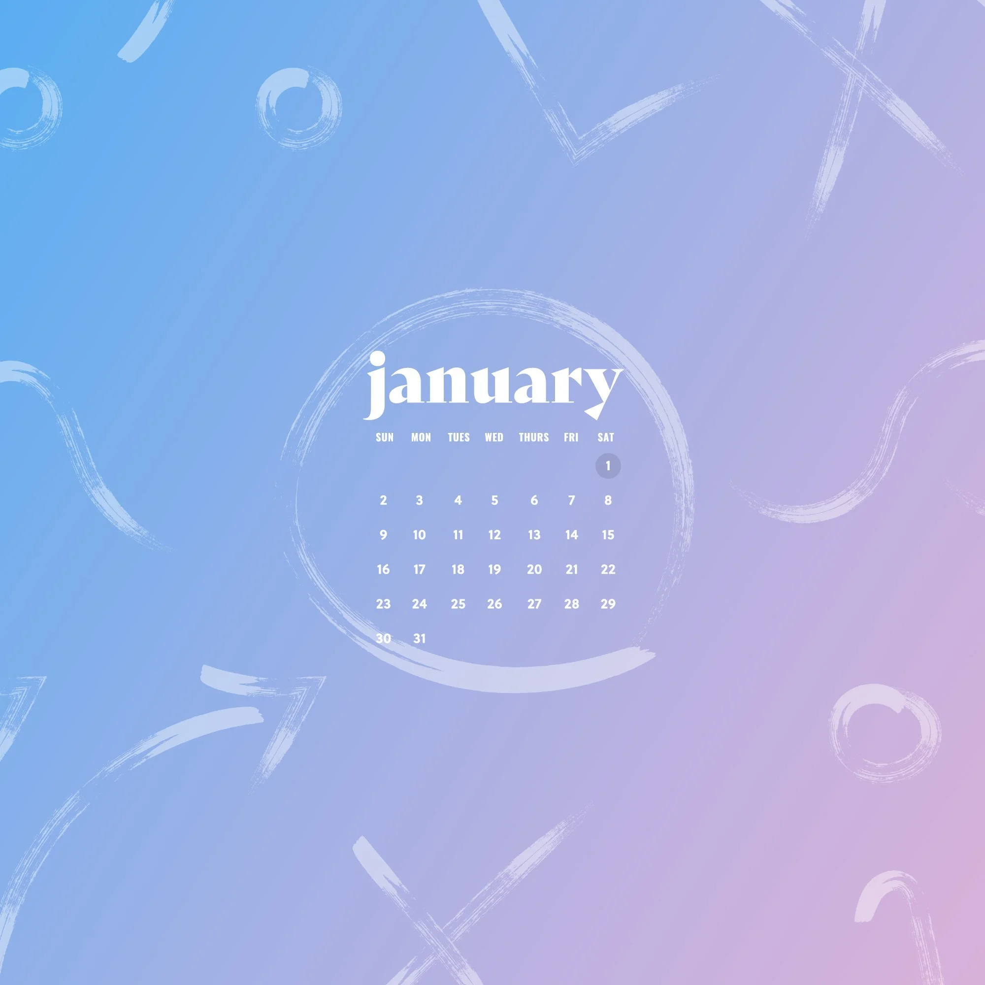 Free Wallpaper for January 2022