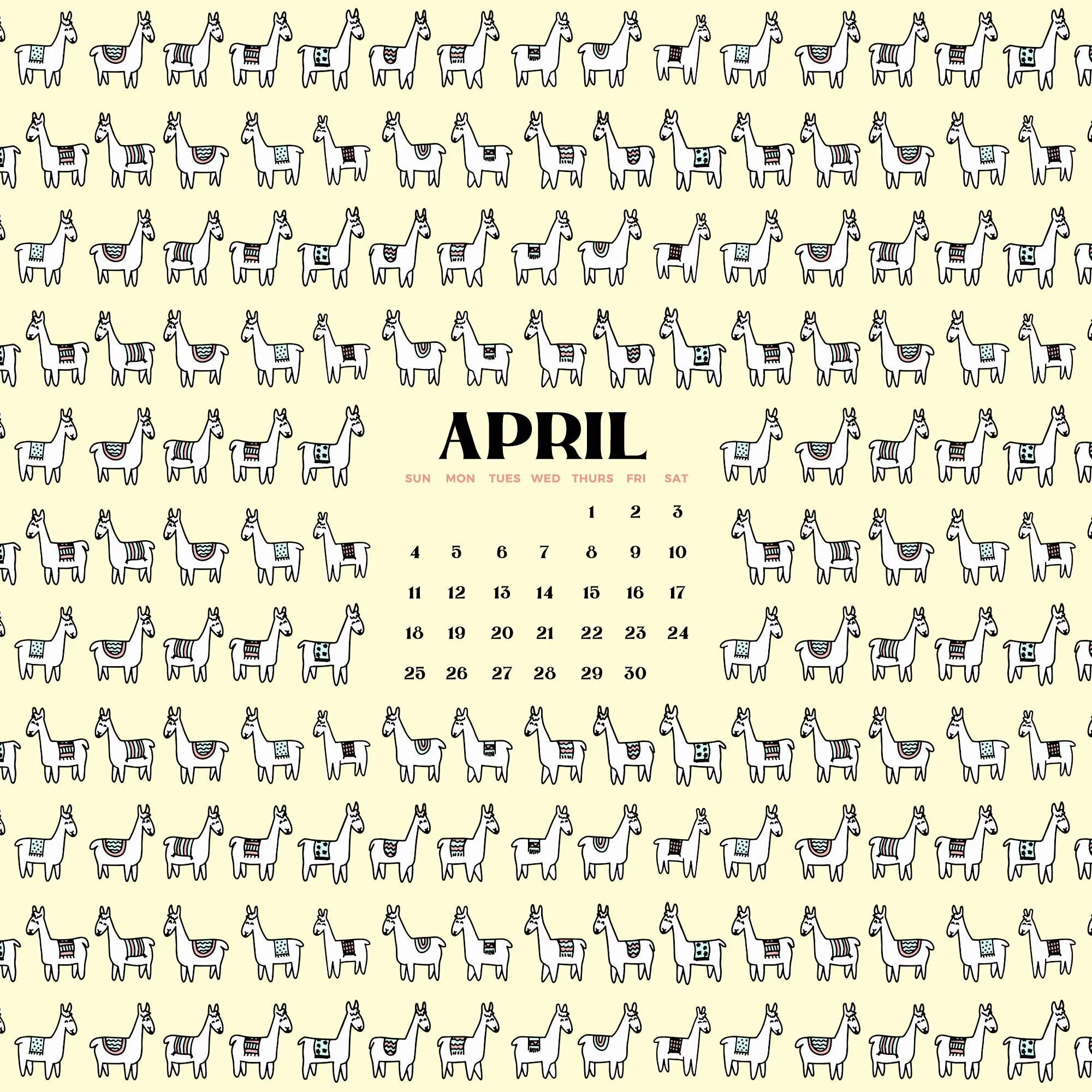 Free Wallpaper for April 2021