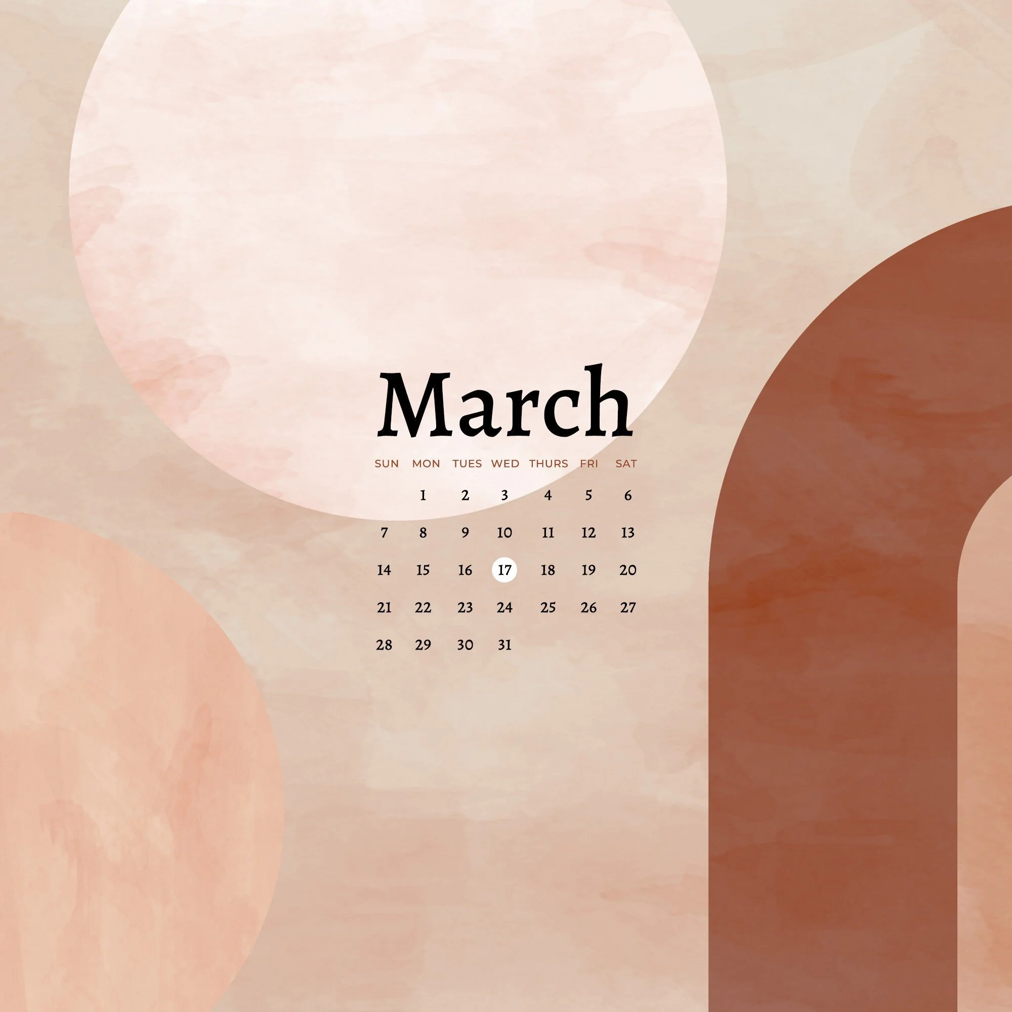 Free Wallpaper for March 2021