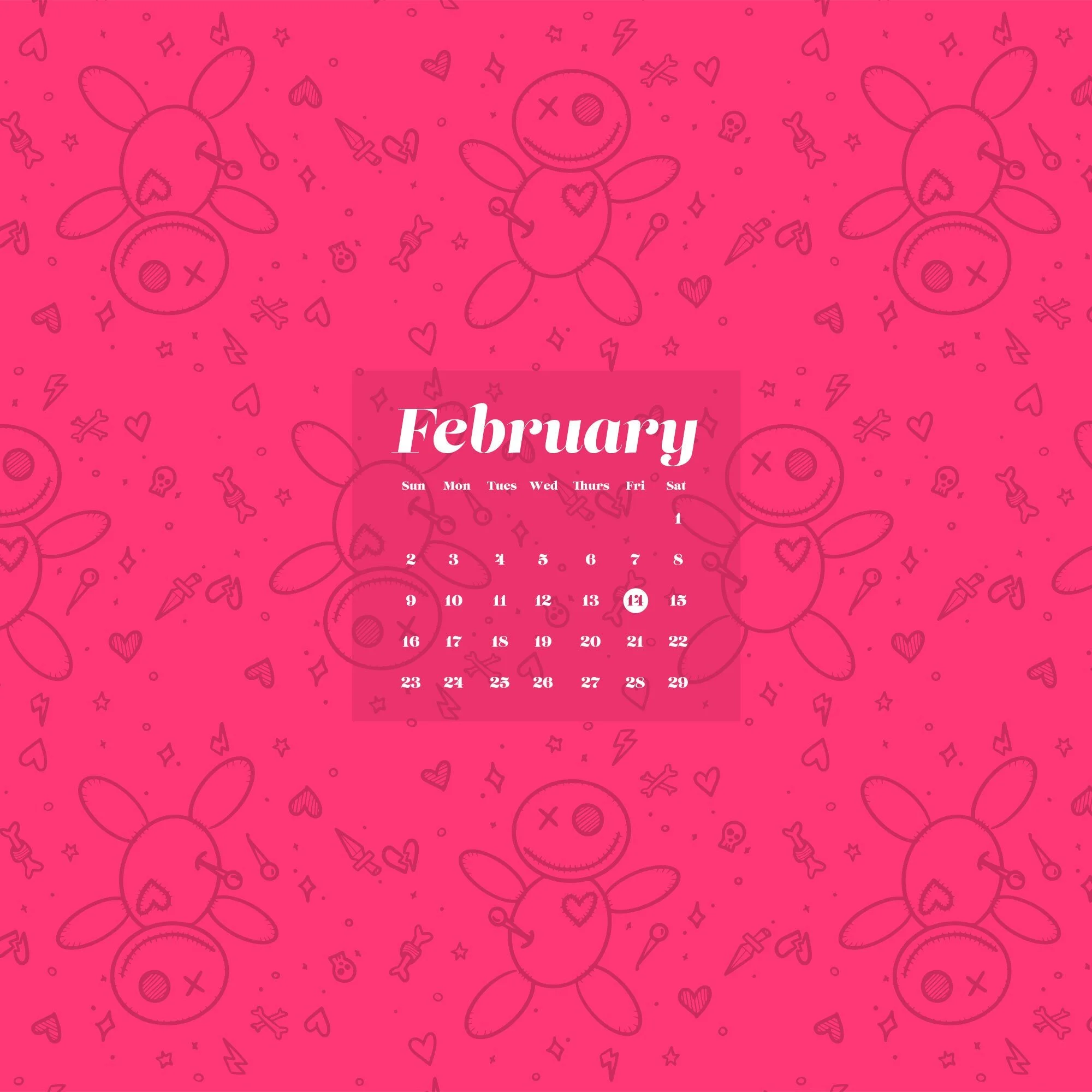 Free Wallpaper for February 2020