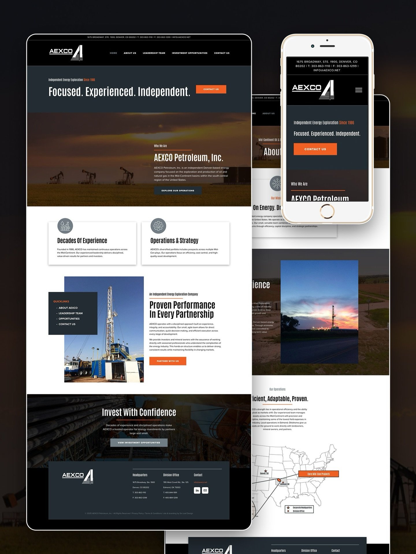 Here&rsquo;s another look at the AEXCO website that we launched in December! Sometimes simple, but impactful is the biggest upgrade. They were amazing clients and here&rsquo;s what they had to say about working with me: ⁠
⁠ ⁠
&ldquo;Worth every dolla