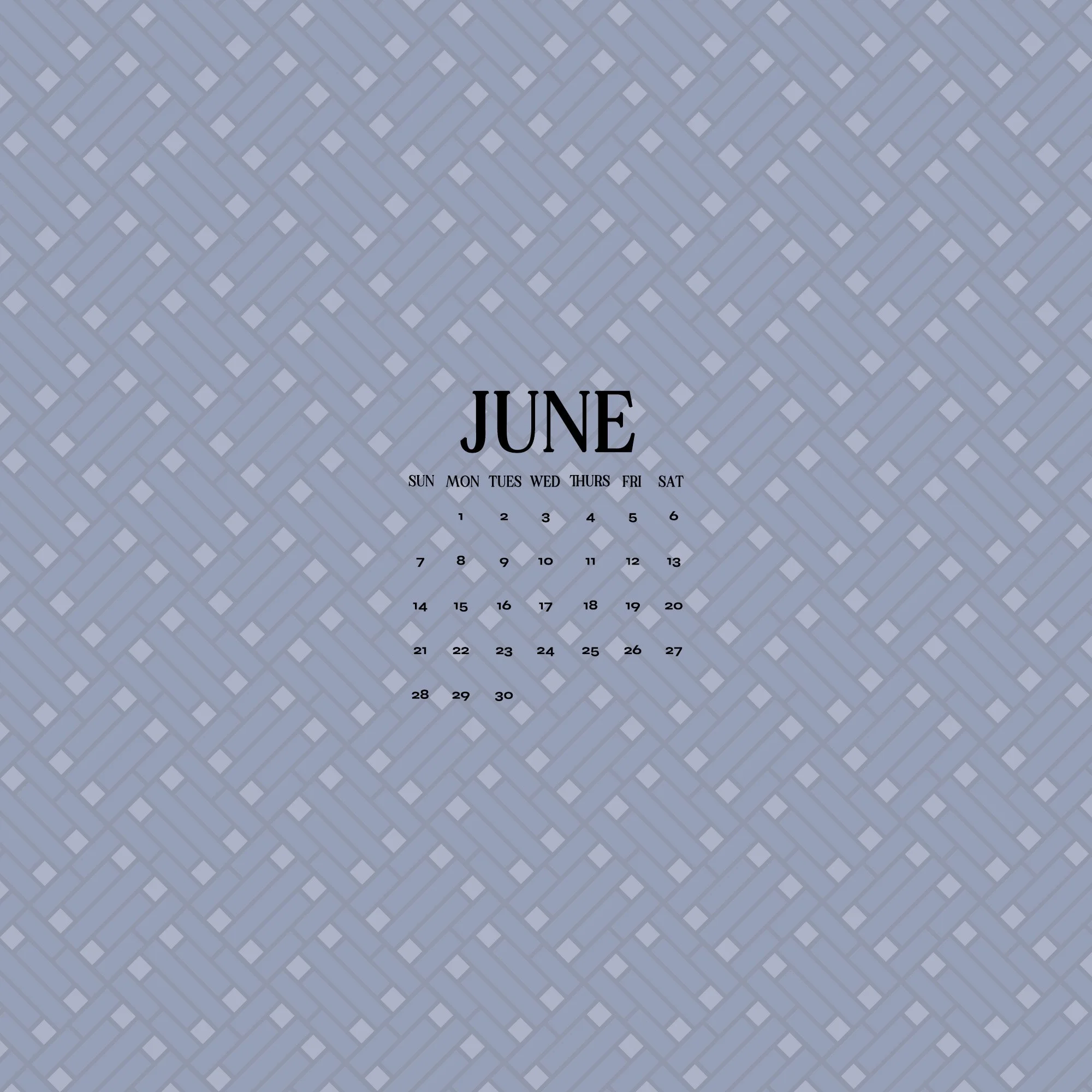 Free Wallpaper Design for June 2026