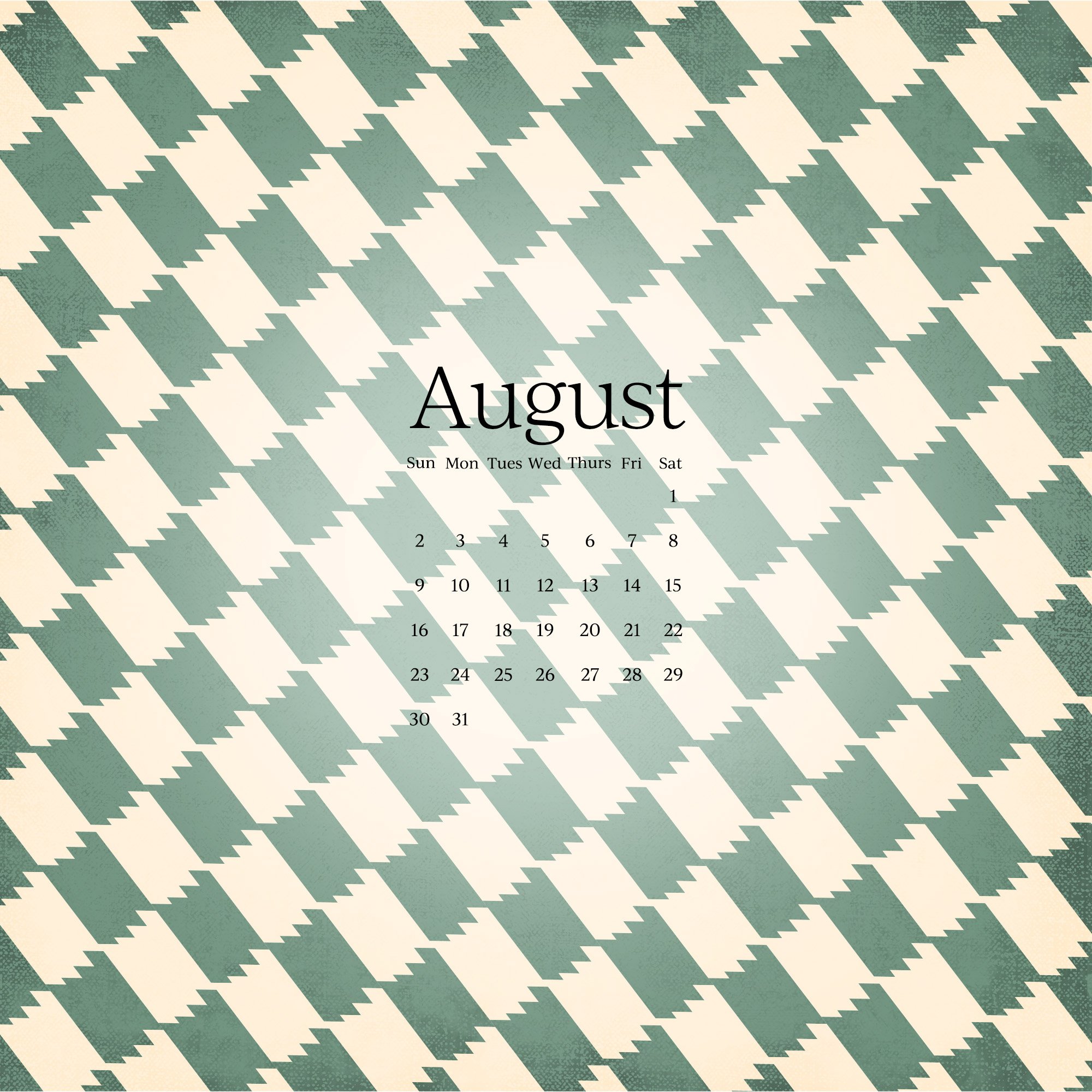 Free Wallpaper Design for August 2026