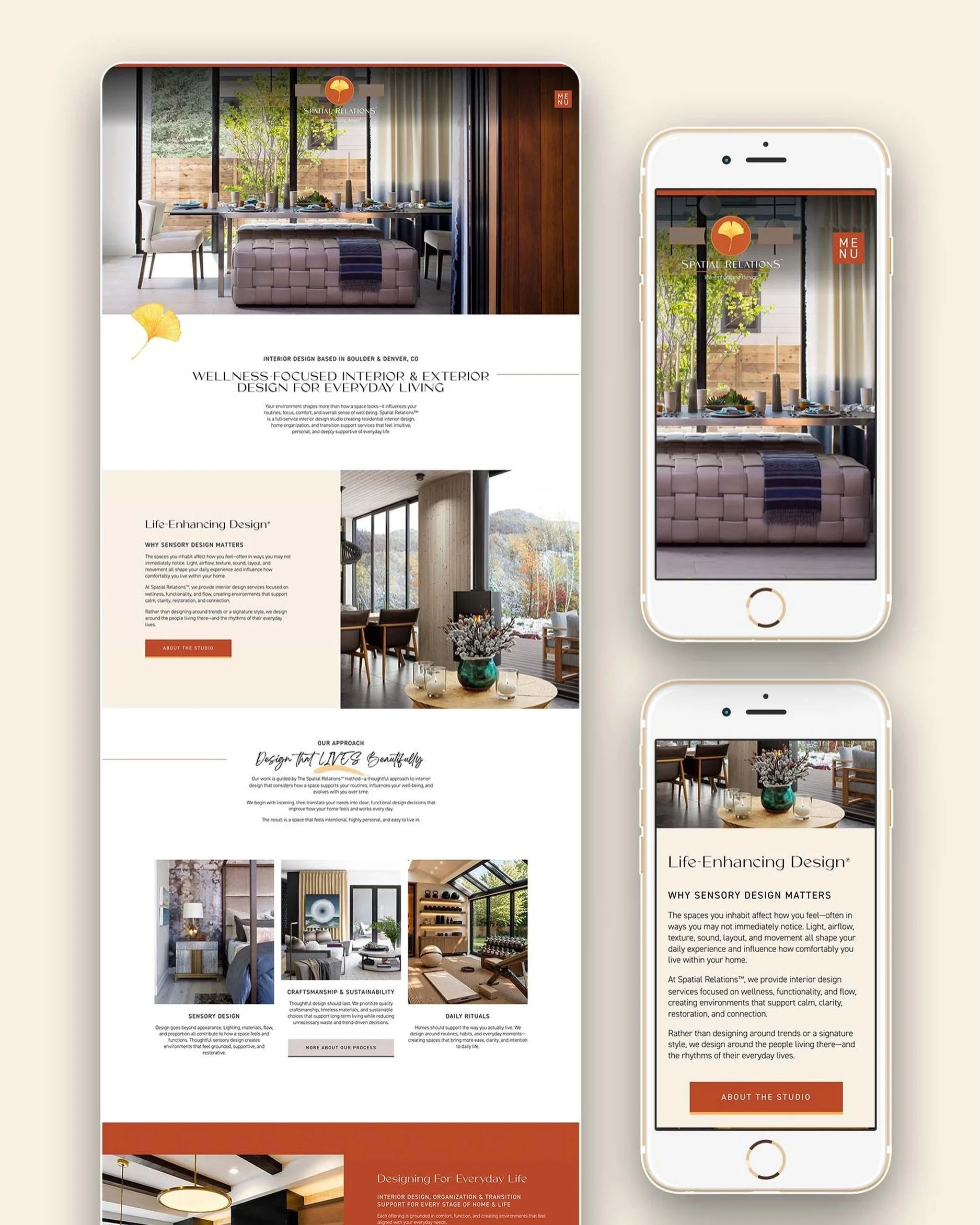 Another website is officially live! 🎉⁠
⁠
I&rsquo;m so excited to share the new website for Spatial Relations Design! We worked through some branding tune-ups, website strategy, copywriting, custom design, and Squarespace development to create a site