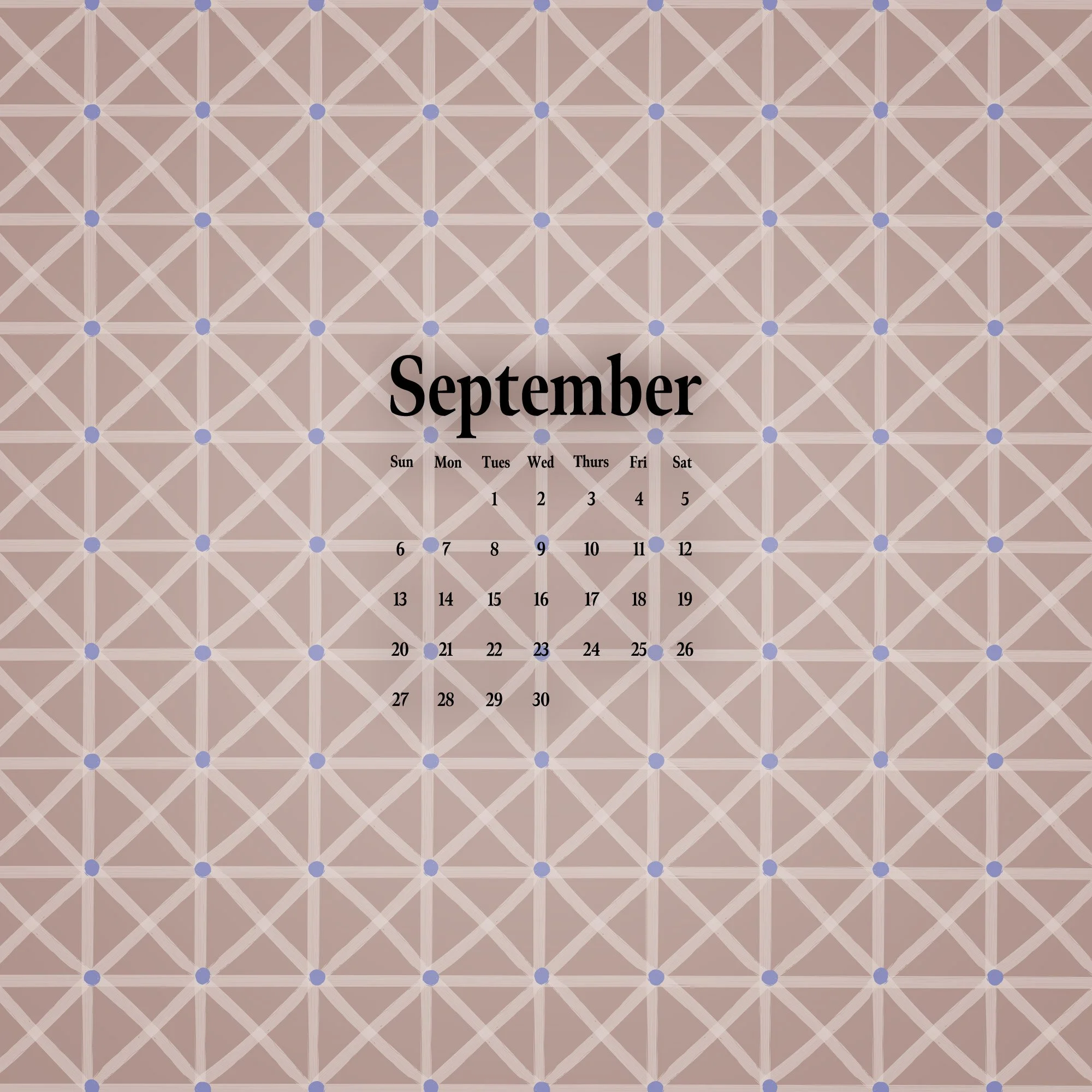 Free Wallpaper Design for September 2026
