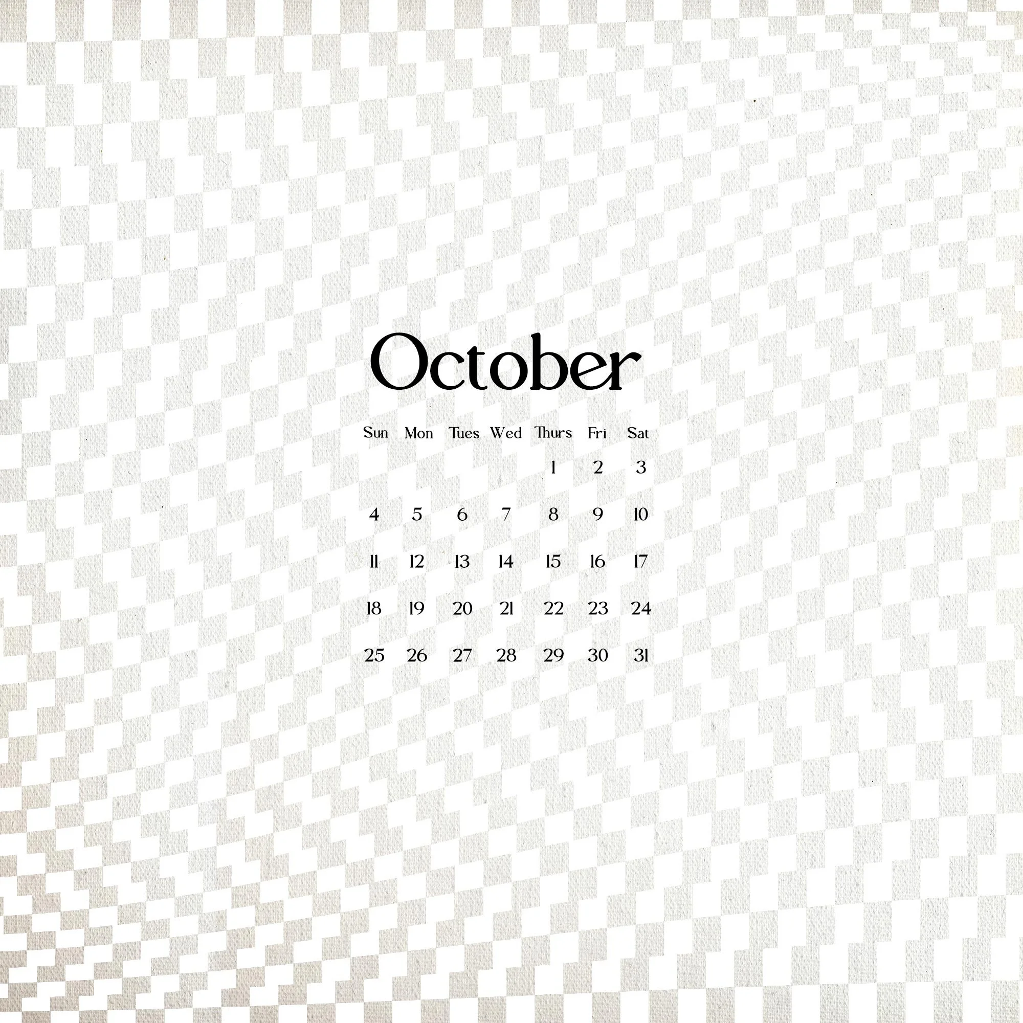 Free Wallpaper Design for October 2026