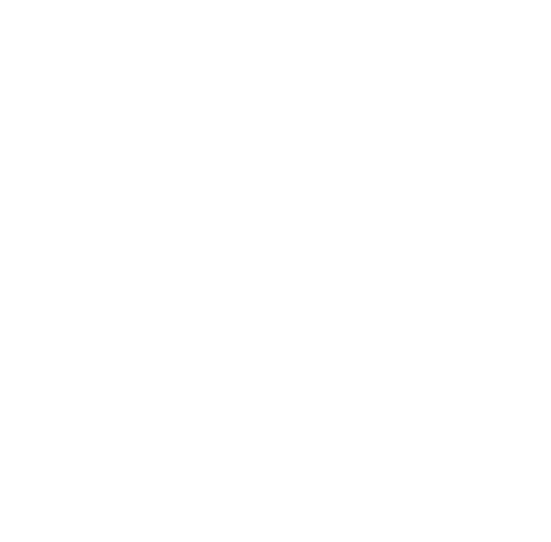 White chat bubble icon design with three dots and a small heart on the upper right corner, on a black background.