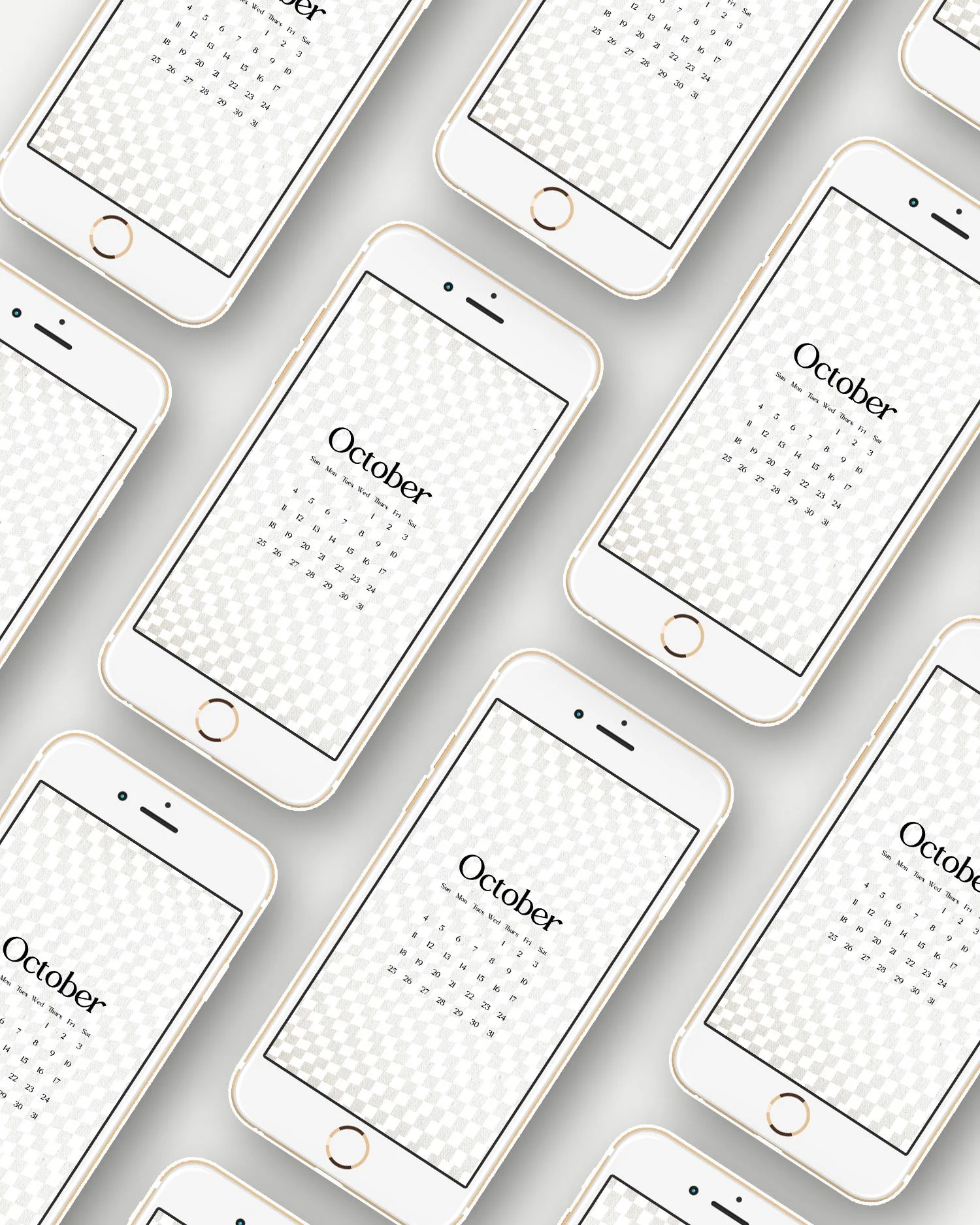 Free Wallpaper Design for October 2026 | Six Leaf Design | Freelance Logo, Brand, Website Designer | Denver, Colorado