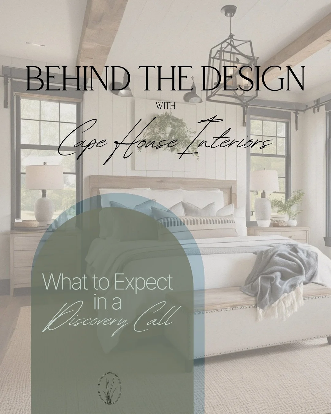 Part 4 of Behind the Design Series!

What to expect in your complimentary virtual discovery call 📱 

These are 30-45 minute virtual calls that we hold after a client submits a design inquiry via my design survey. This can be found in my bio as well 