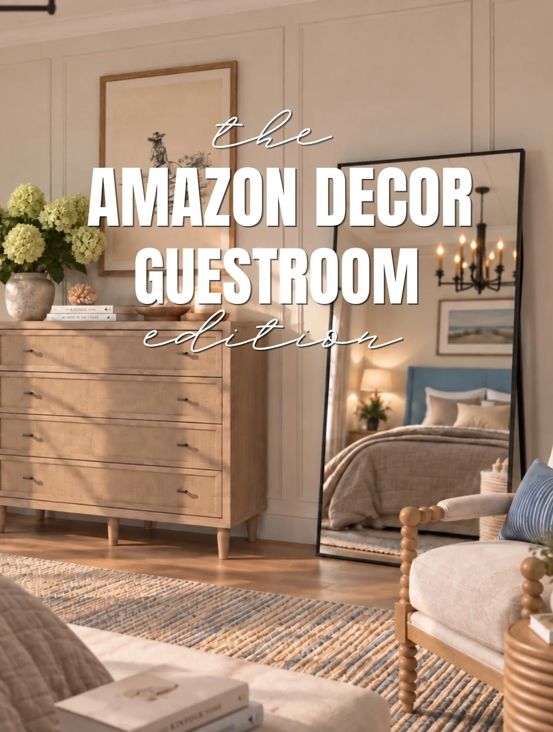 Shop the Coastal Guest Room Edit, piece by piece.

From layered bedding and warm wood tones to natural textures and finishing details, every element was selected to create a relaxed, refined guest retreat.

Shop each piece through The Cape House Edit