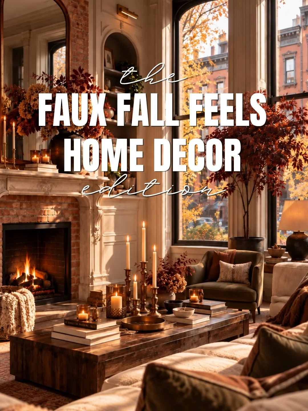 Faux fall, but make it timeless🍁

Transition your home into the season with pieces that bring in autumn&rsquo;s warmth without feeling overly themed&mdash;faux greenery, dried-look florals and stems, rich autumn trees, woven planters, and textural c