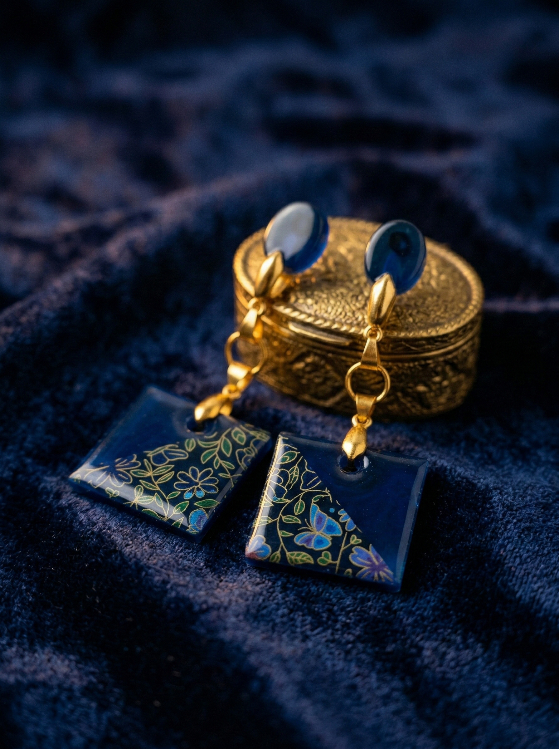 Midnight Bloom Resin Earrings-2.png