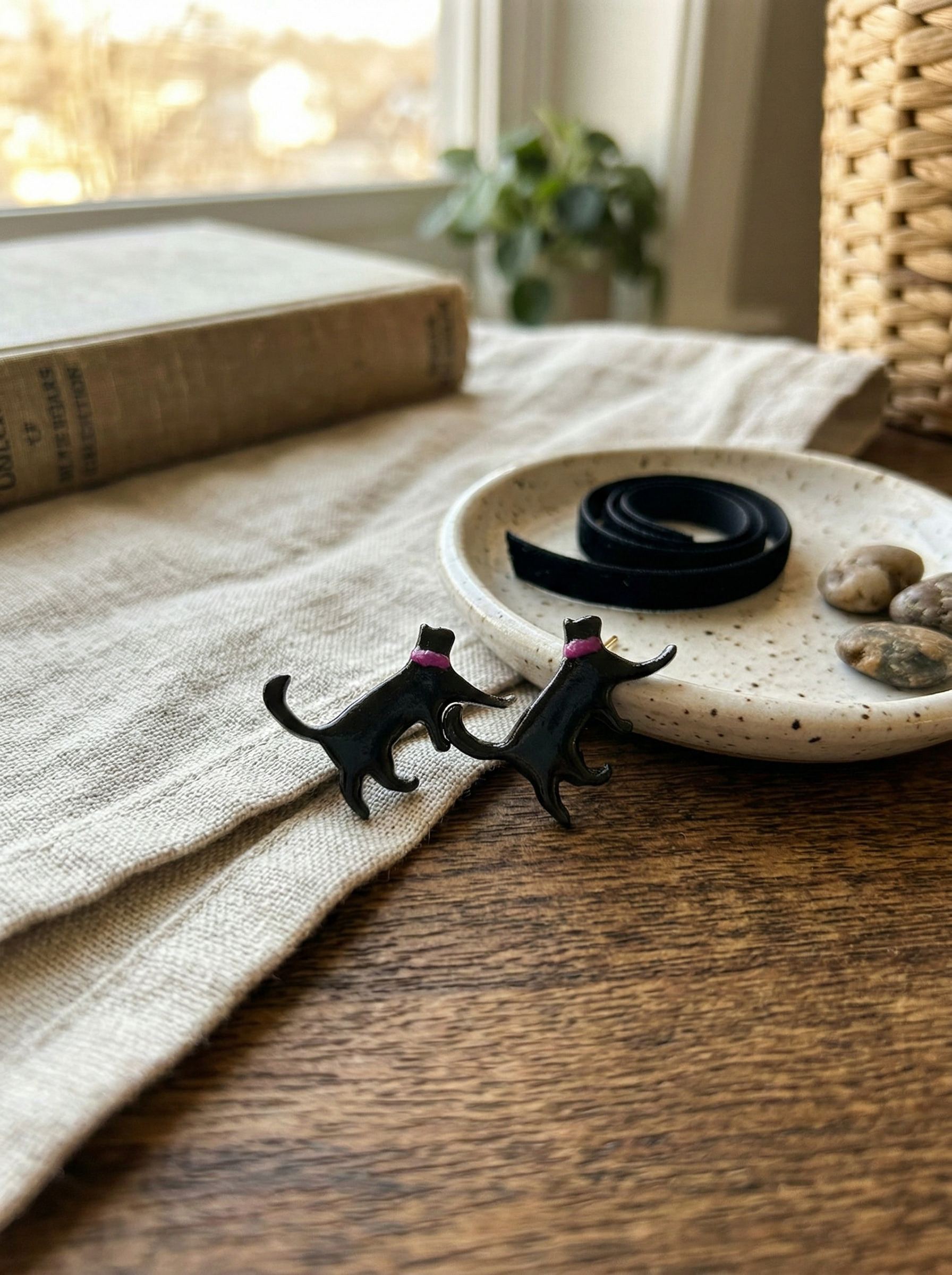 Midnight Cat Stud Earrings-2.png