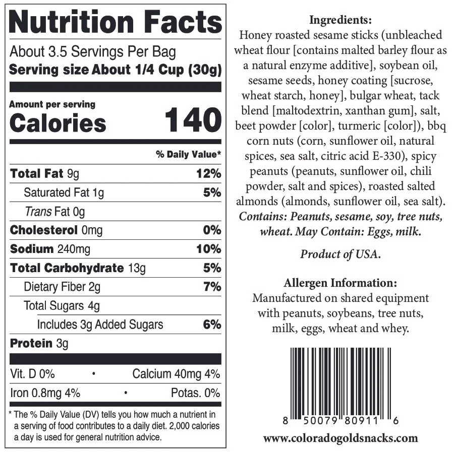 Honey Fire Wild West BBQ Mix-Full Ingredients Back.jpg