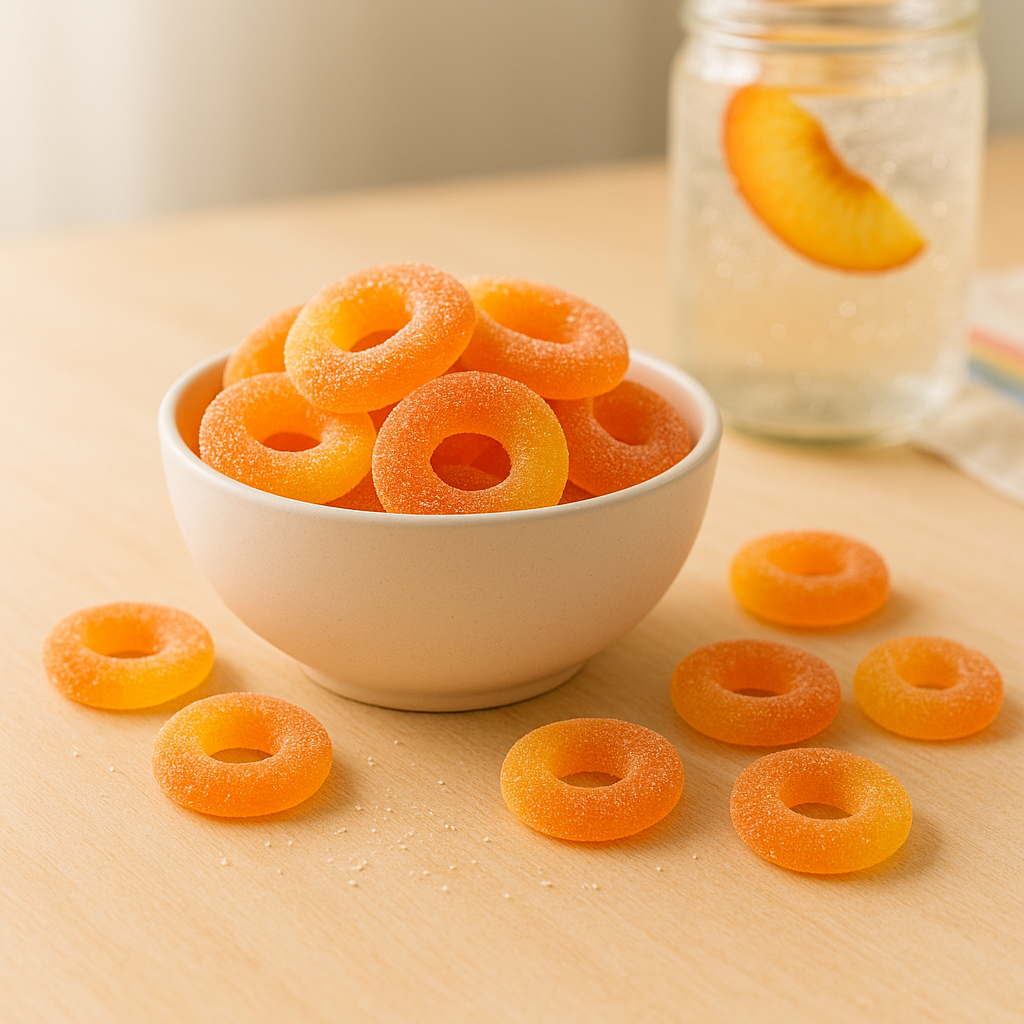 River Tubin' Peach Rings