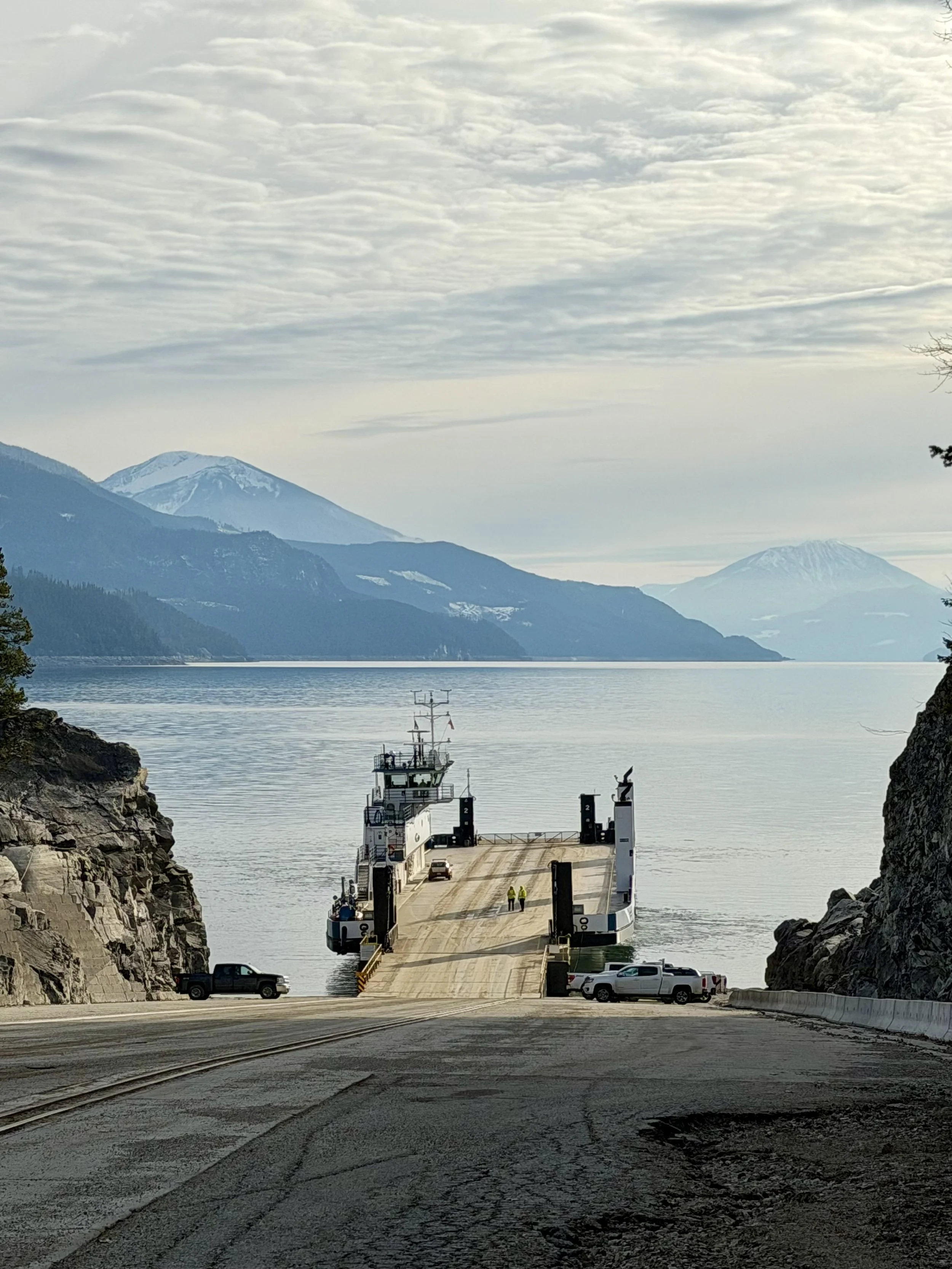 Upper Arrow Ferry Terminal, Revelstoke, BC