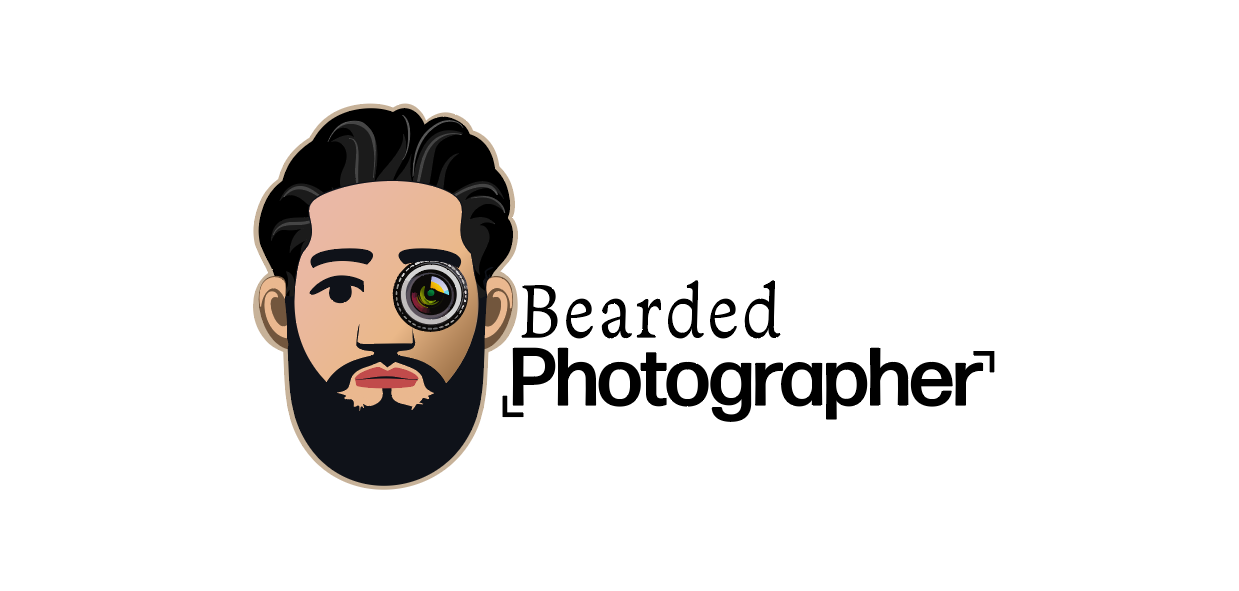 Custom Logo: The Bearded Photographer