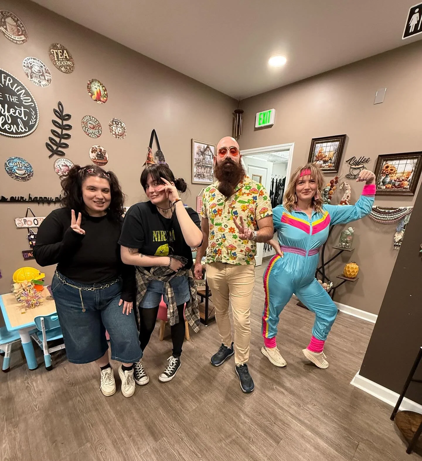 If you were wondering what decade your barista is from today, the answer is: yes

Throwback Thursday! $1 OFF all classic espresso drinks and drip coffee