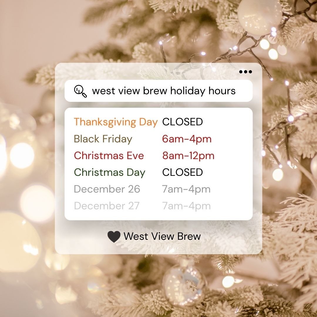 Holiday hours are posted. 

We will be CLOSED Thanksgiving Day and Christmas Day with modified hours on Christmas Eve. If you still show up early and pull the door, that&rsquo;s on you, bestie. We love you all and can't thank you enough for your supp
