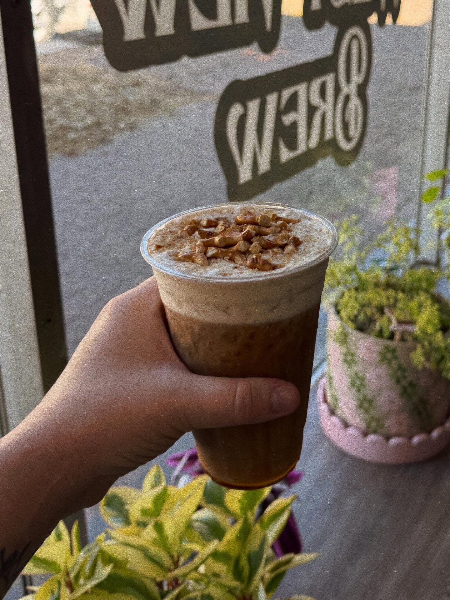 if you&rsquo;re still ordering a plain latte after seeing this lineup, that&rsquo;s between you and god.

✨AVAILABLE NOW ✨

Caramel Pretzel Dream
-salted caramel cold brew with caramel cold foam and crushed pretzels

Coconut Tres Leches Latte
-coconu