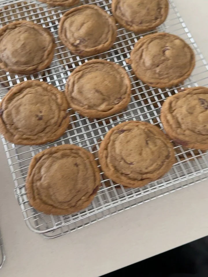 Last day for Thanksgiving cookie boxes is FRIDAY! 🍪🍪

BYO box and choose from:

Classic chocolate chip
Brown butter coffee chocolate chip
Pumpkin cinnamon churro 
Cornmeal snickerdoodle
Brown butter pistachio dark chocolate 

This is your last chan