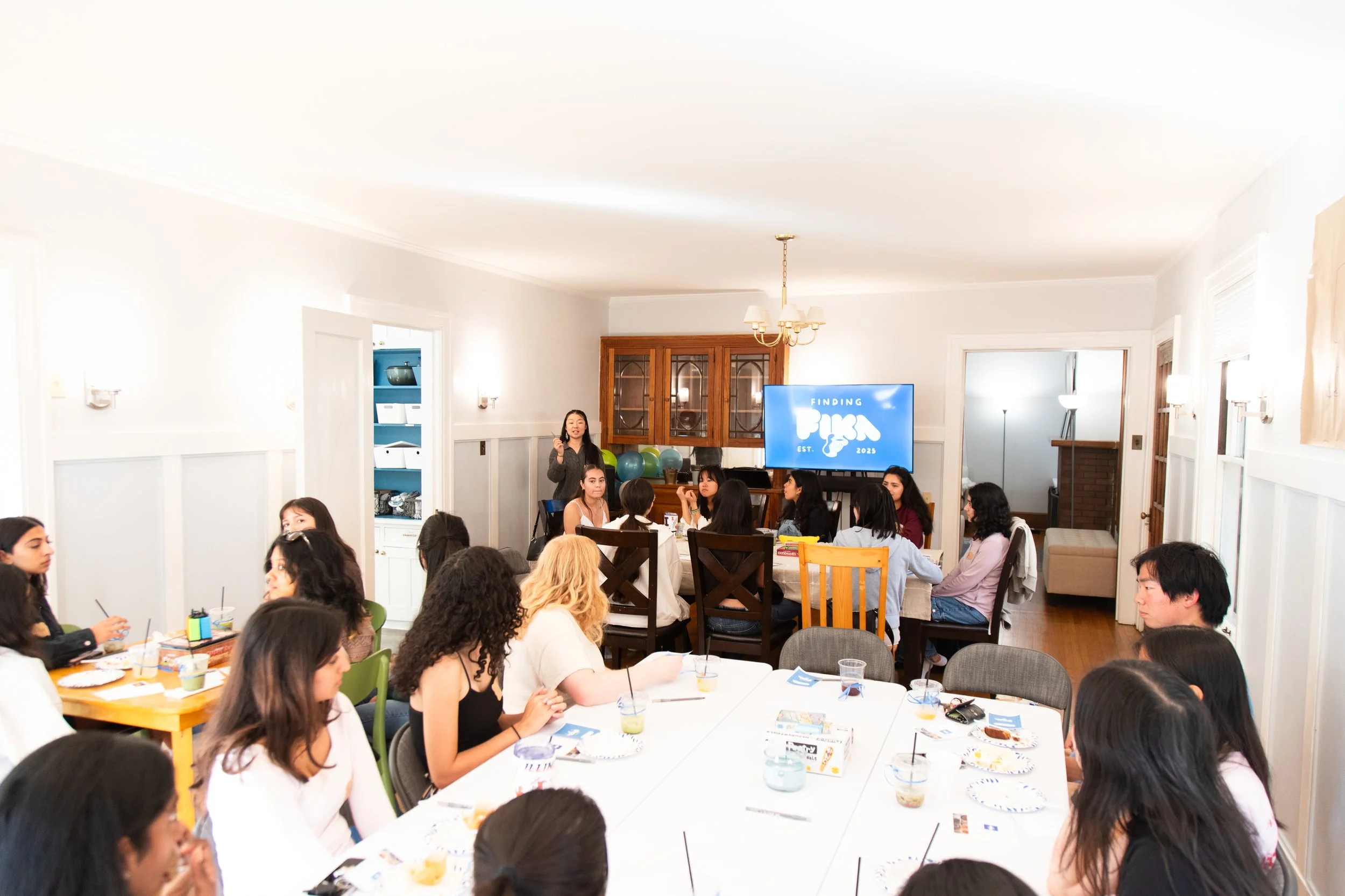 A group of girls at UIUC who are connecting over more than just shared interests but over deeper, meaningful conversations.