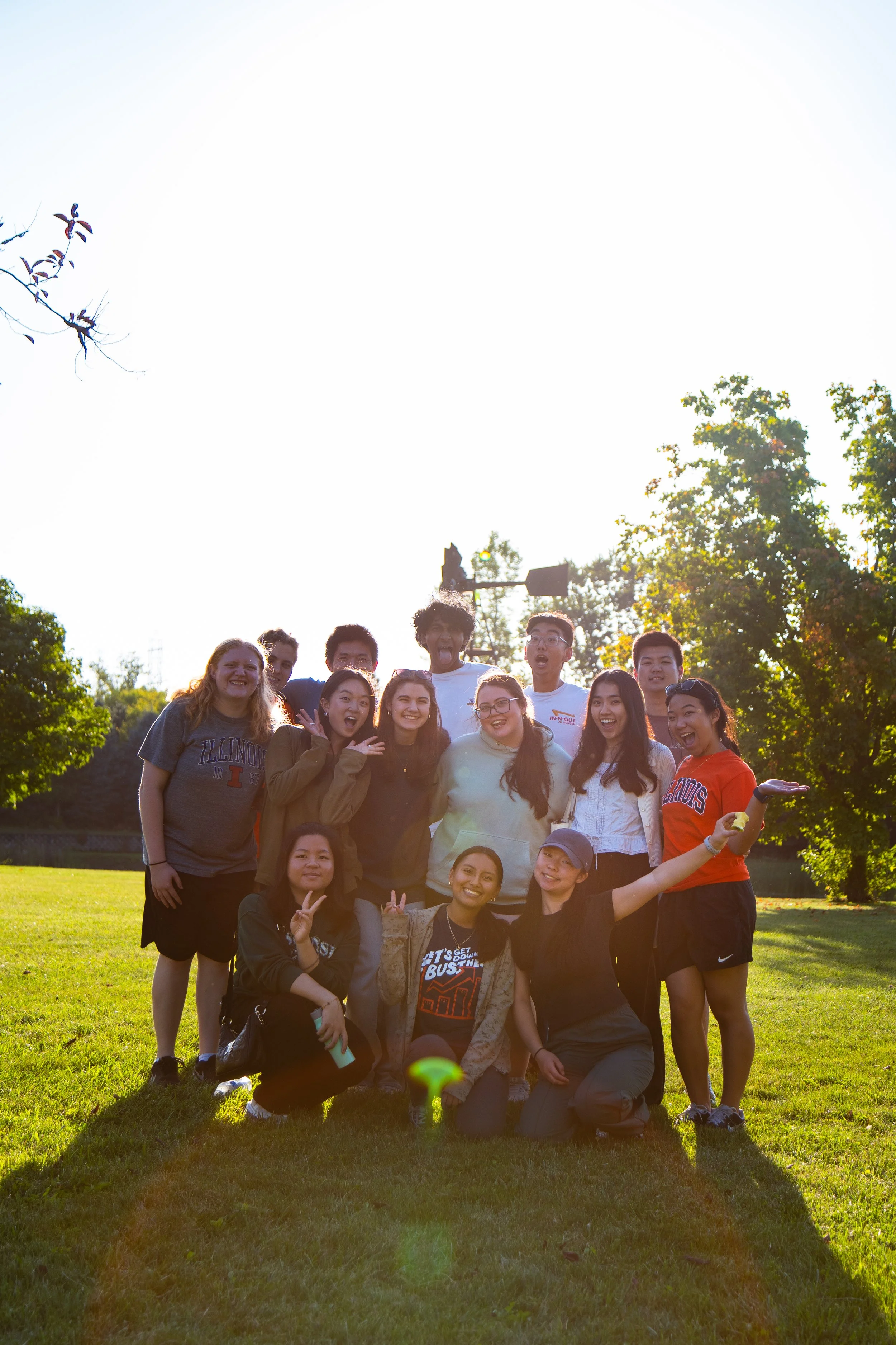 Fun, outdoor nature outing with Journey College Christian Fellowship for UIUC students.