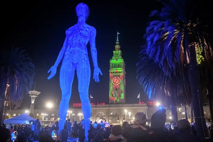 SF's giant naked woman statue is officially on the market
