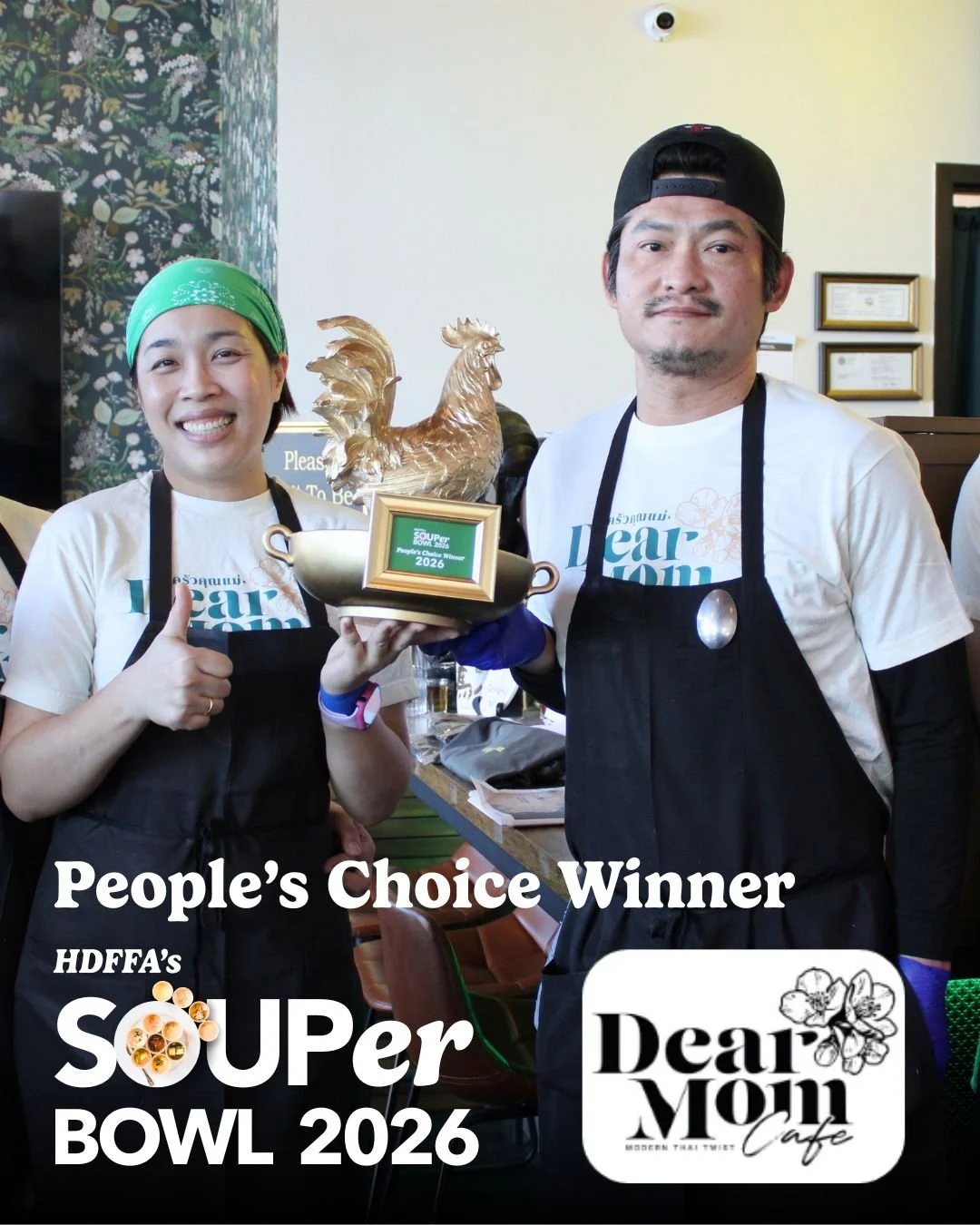 Dear Mom Cafe Wins at Third Annual High Desert Food &amp; Farm Alliance SOUPer Bowl Event