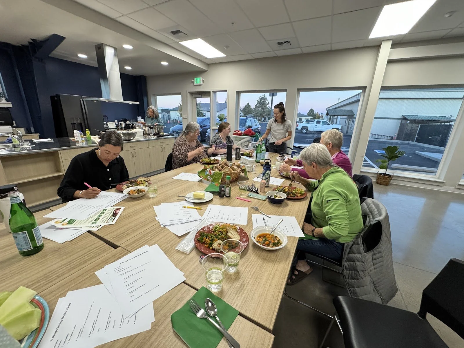 FSAC members taste test recipes