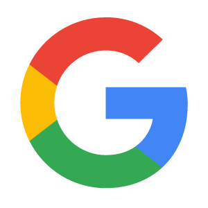 Google logo with red, yellow, green, and blue colors. Links to Google review page for Carolina Outdoor Pressure Service