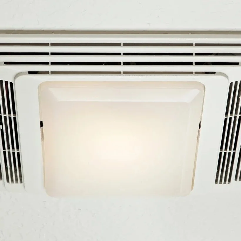 Out With the Wheeze: Dramatic Bathroom Exhaust Fan Replacements