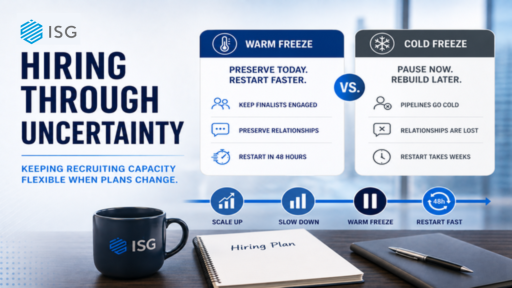 Hiring Through Uncertainty: Keeping Recruiting Capacity Flexible When Plans Change