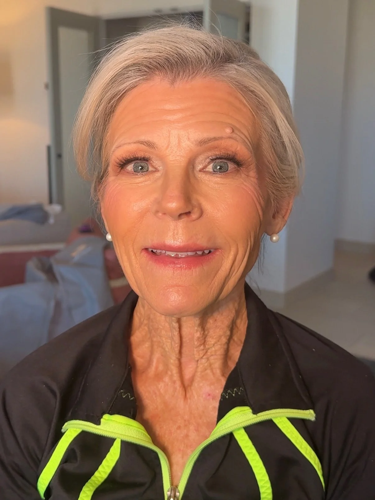 This beautiful mama asked for a soft glam moment with a subtle emphasis on the eyes &mdash; something radiant, timeless, and effortlessly her. We enhanced, never overpowered. Defined, yet still delicate. The kind of glam that lets her feel confident 