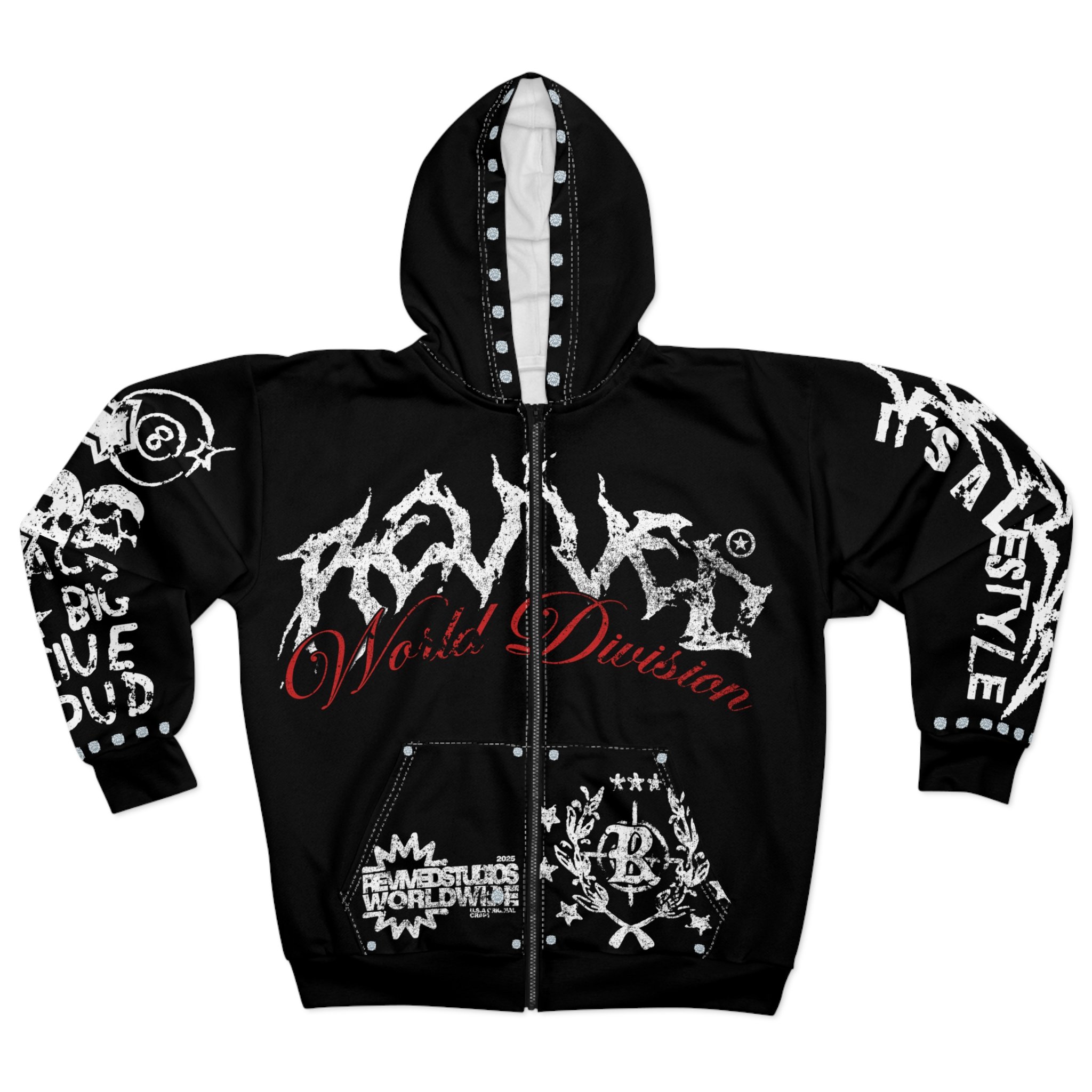 Rebel World Division Hoodie (blk)