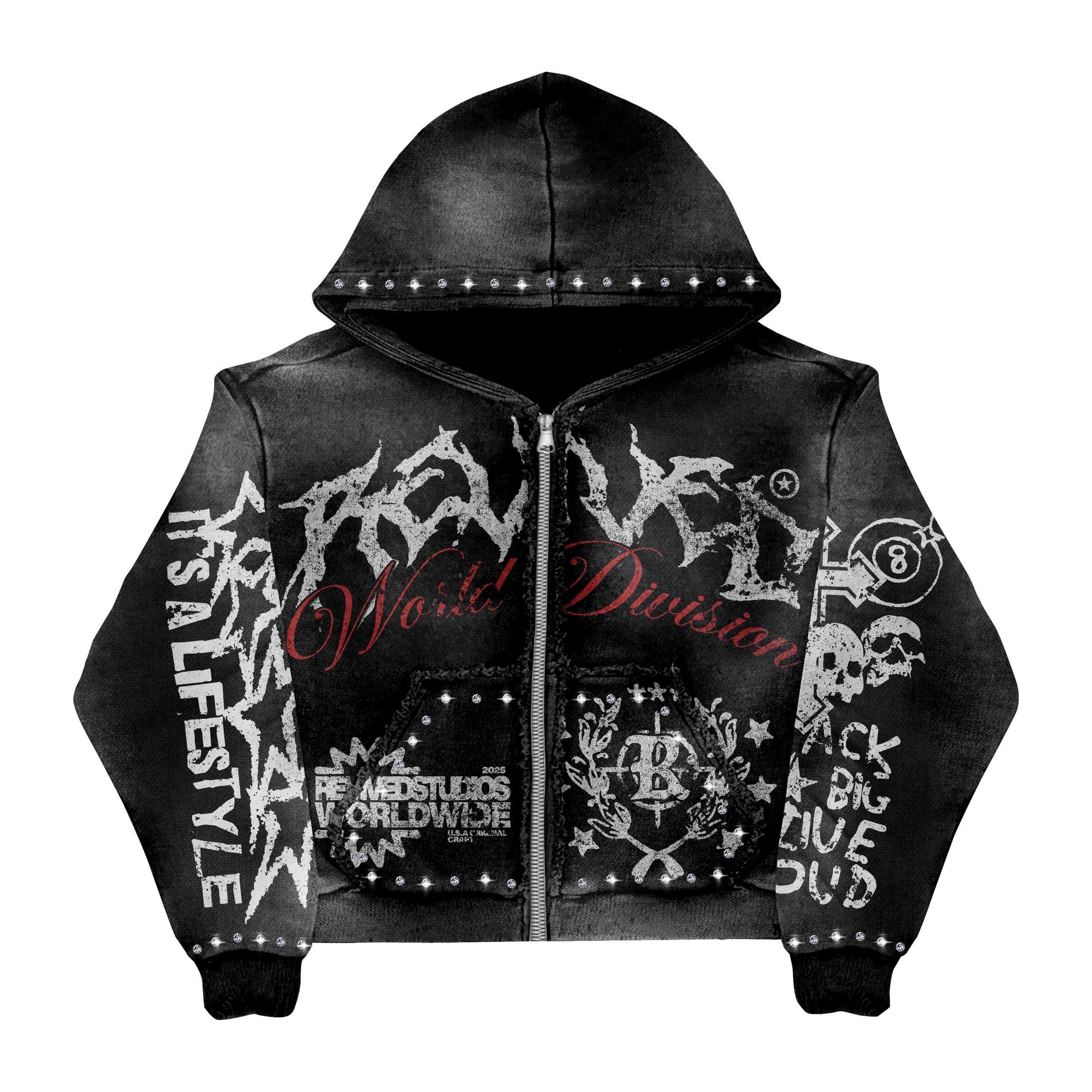 Skull n Bonez Hoodie( PRE-ORDER)