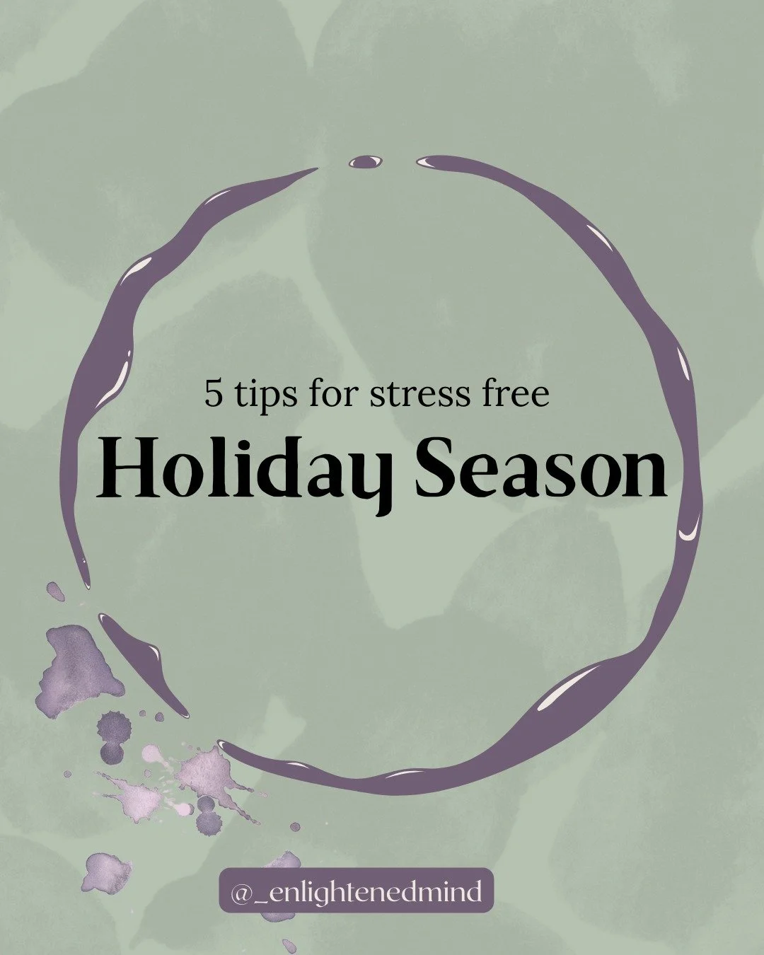 The holidays are not magical for all.  This season often comes with high levels of stress and increasingly high concerns related to mental health. Here are five ways to protect your Comfort &amp; Joy this holiday season.

 #mentalhealthtips #mentalhe