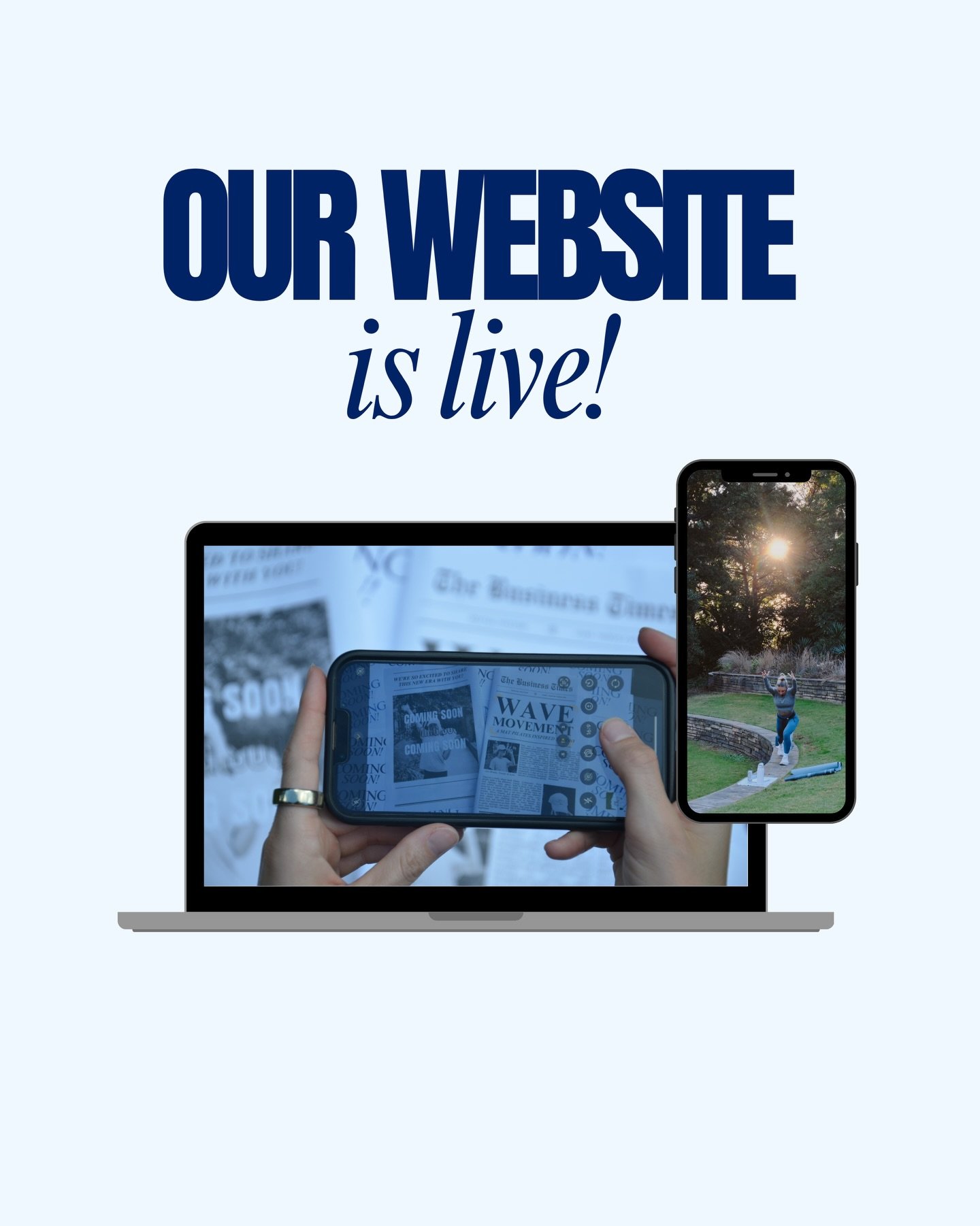 our website is live!! 🤩✨🌊 link in bio with all the info you&rsquo;ve been waiting for! 

#pilates #matpilates #raleigh