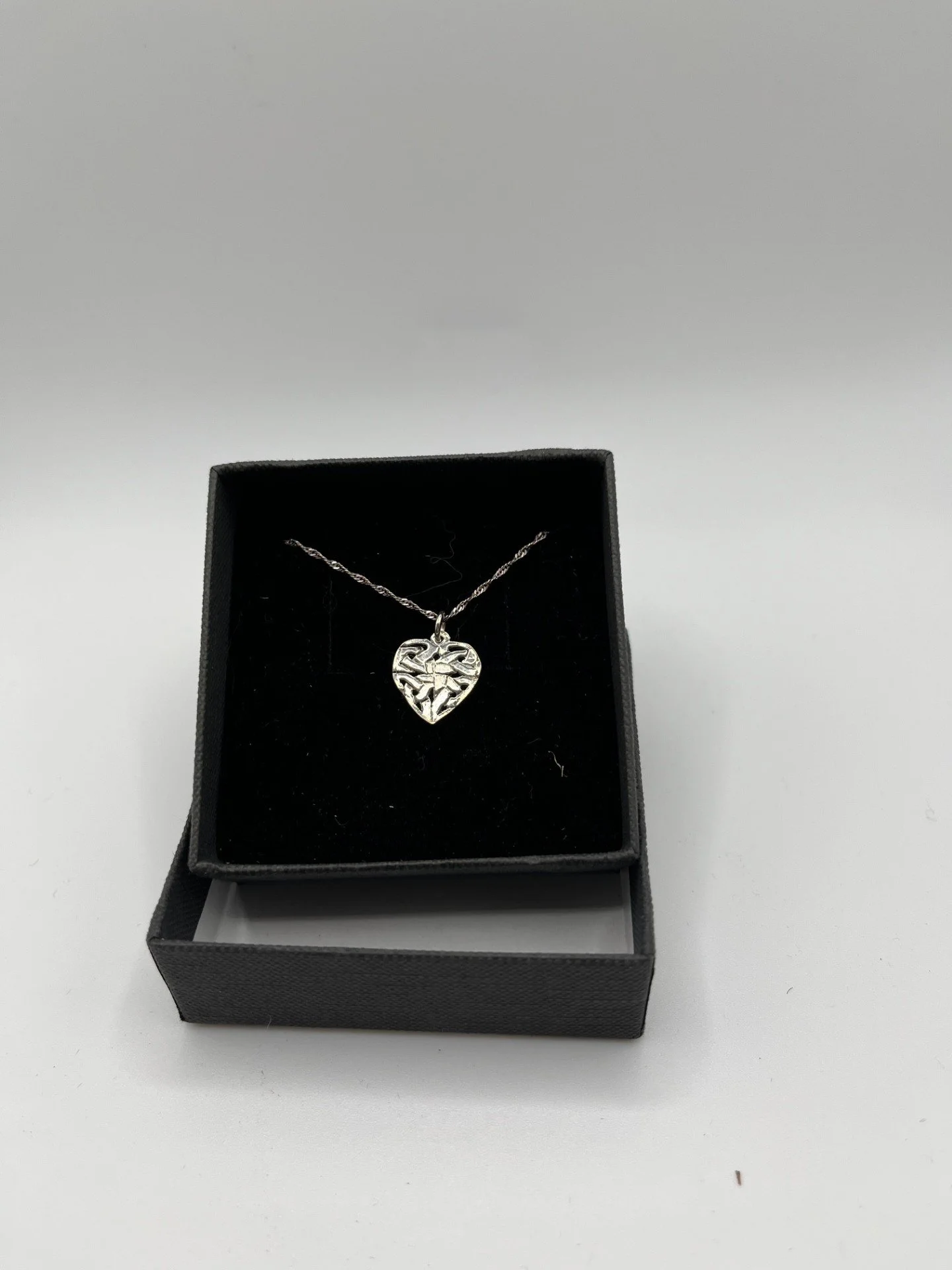 Celtic heart necklace