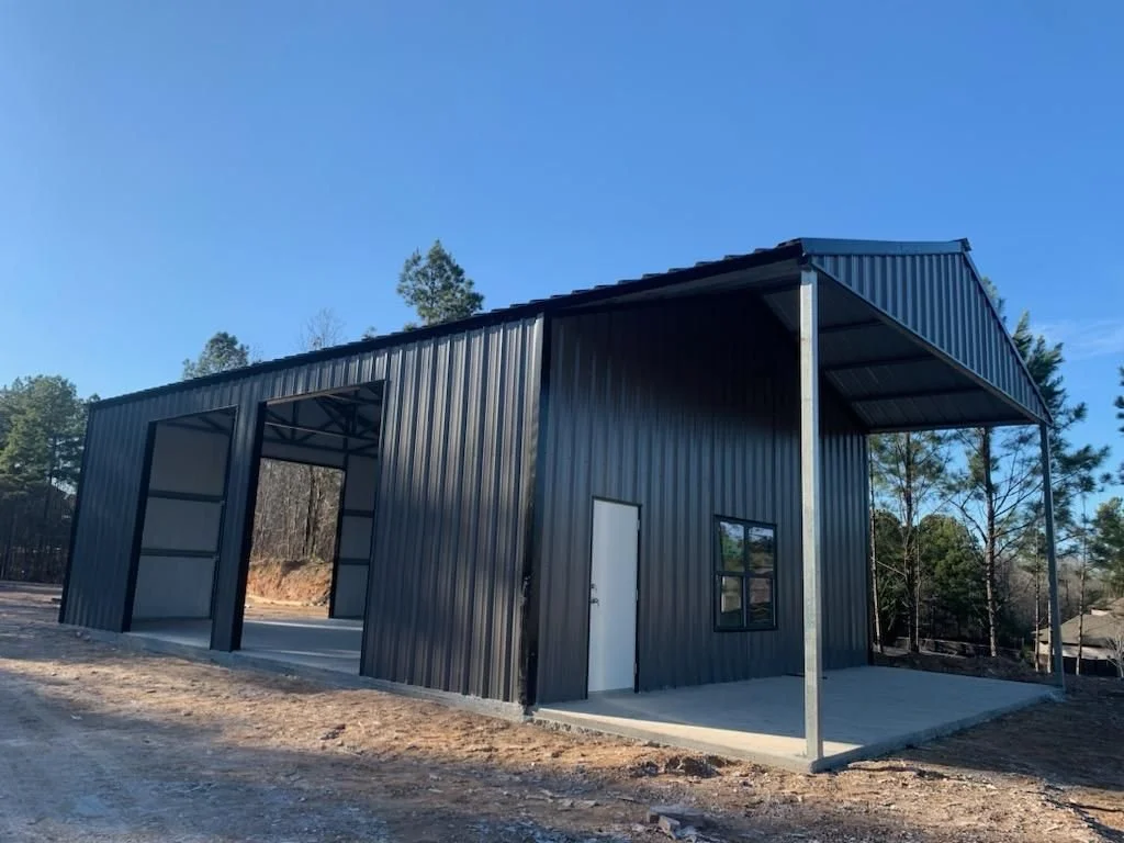 Pole Barn Extension-Charcoal Walls Black Trim 1A.jpg