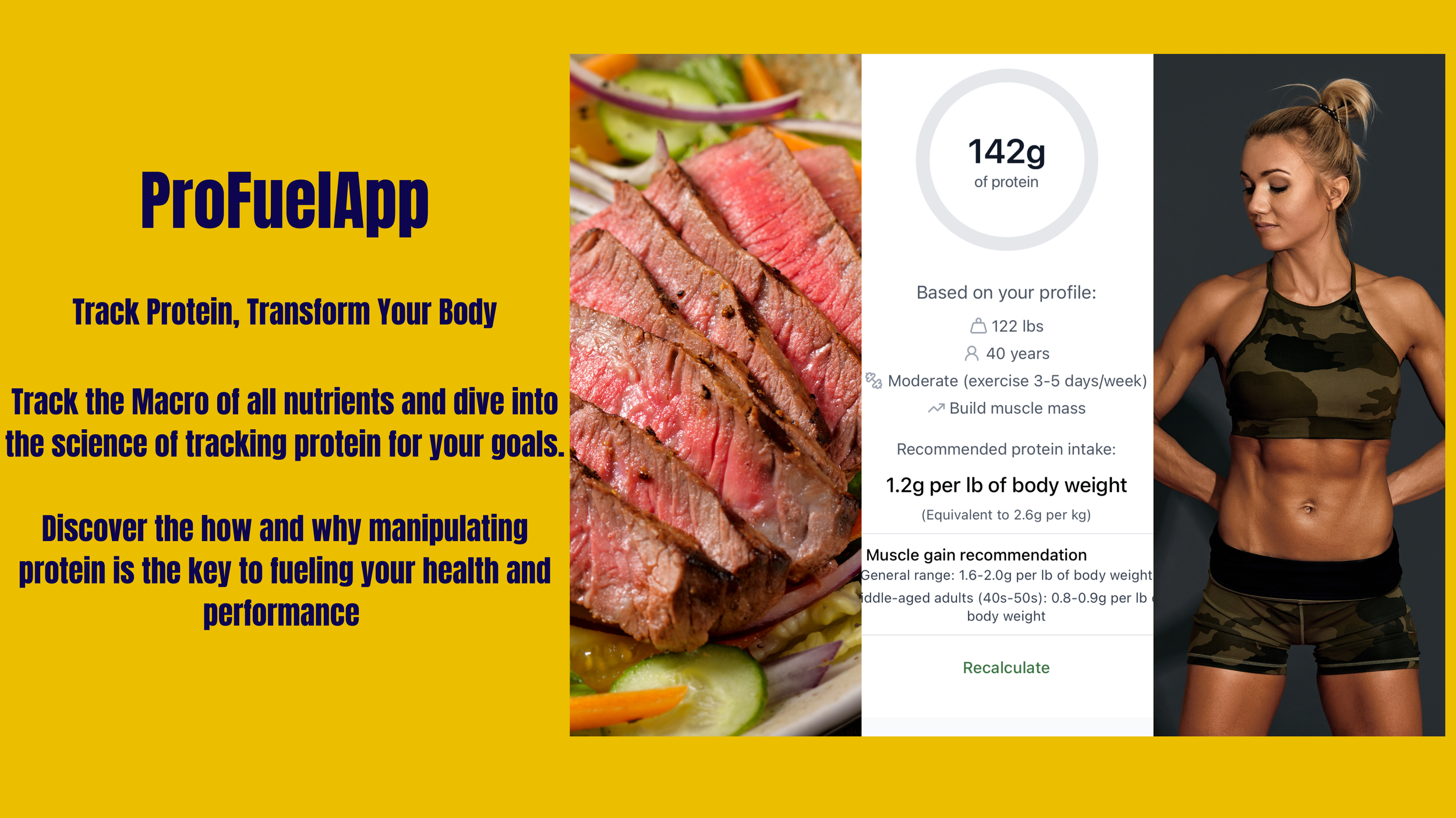 ProFuel App | Optimize Protein Intake Now