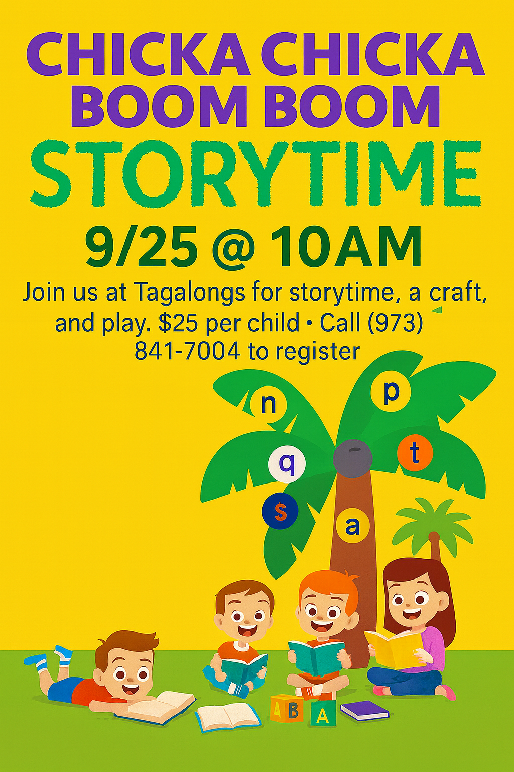 Chicka Chicka Boom Boom Storytime