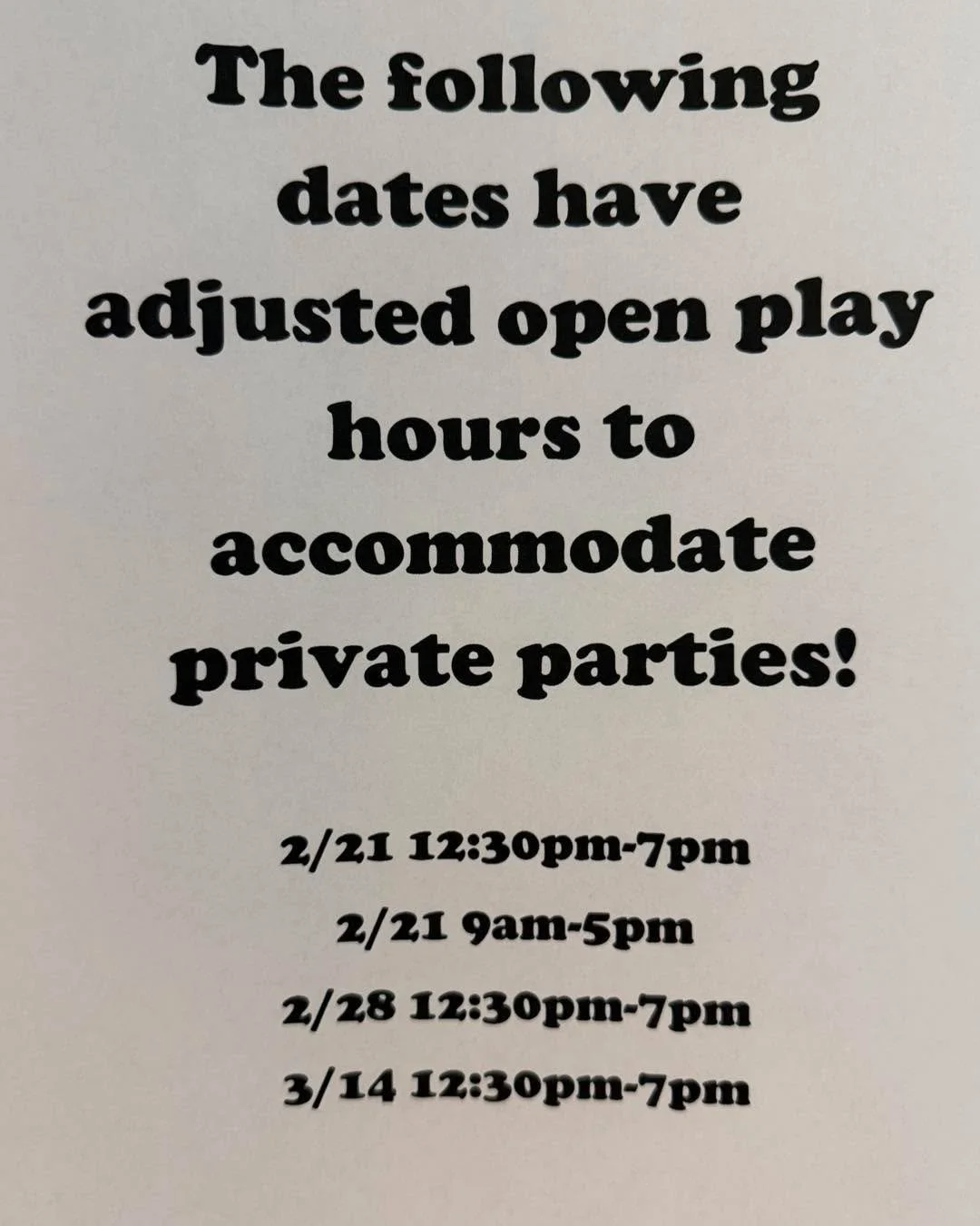 ✨Please note slight changes✨