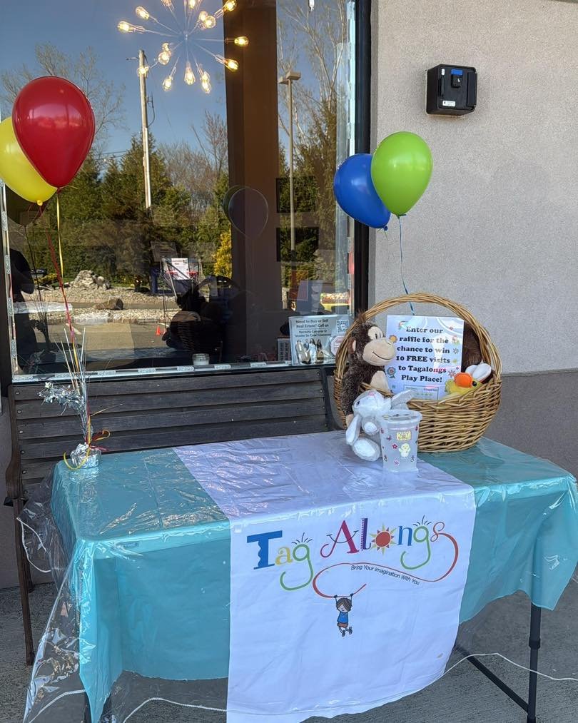 Come see Mia &amp; Sarah for a glitter tattoo and to enter in our raffle!!