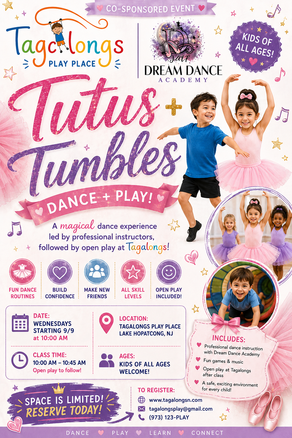 Tutus + Tumbles Series