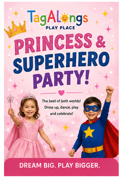 Princess + Superhero Party